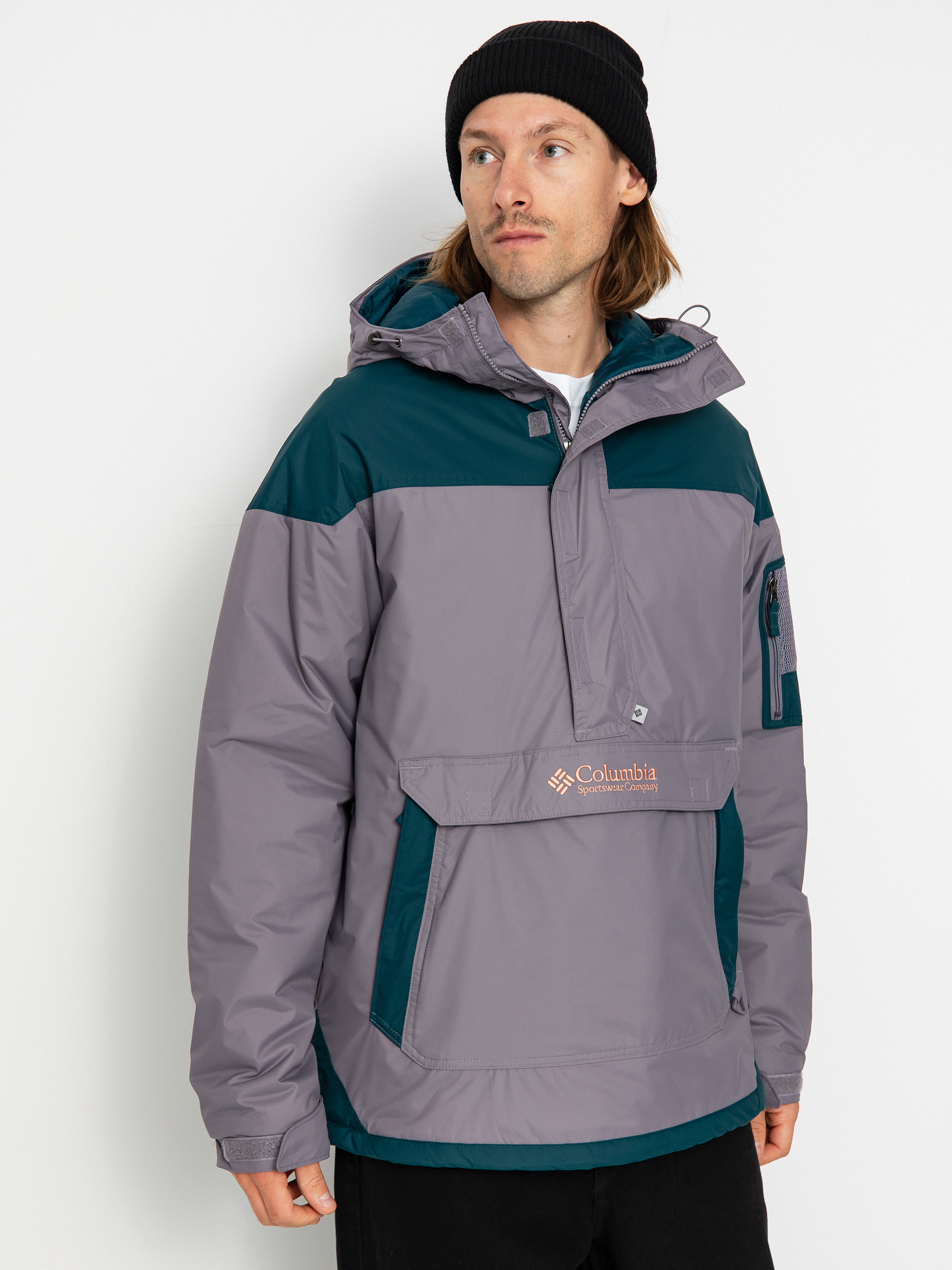 Bunda Columbia Challenger Pullover (granite purple/night wave)