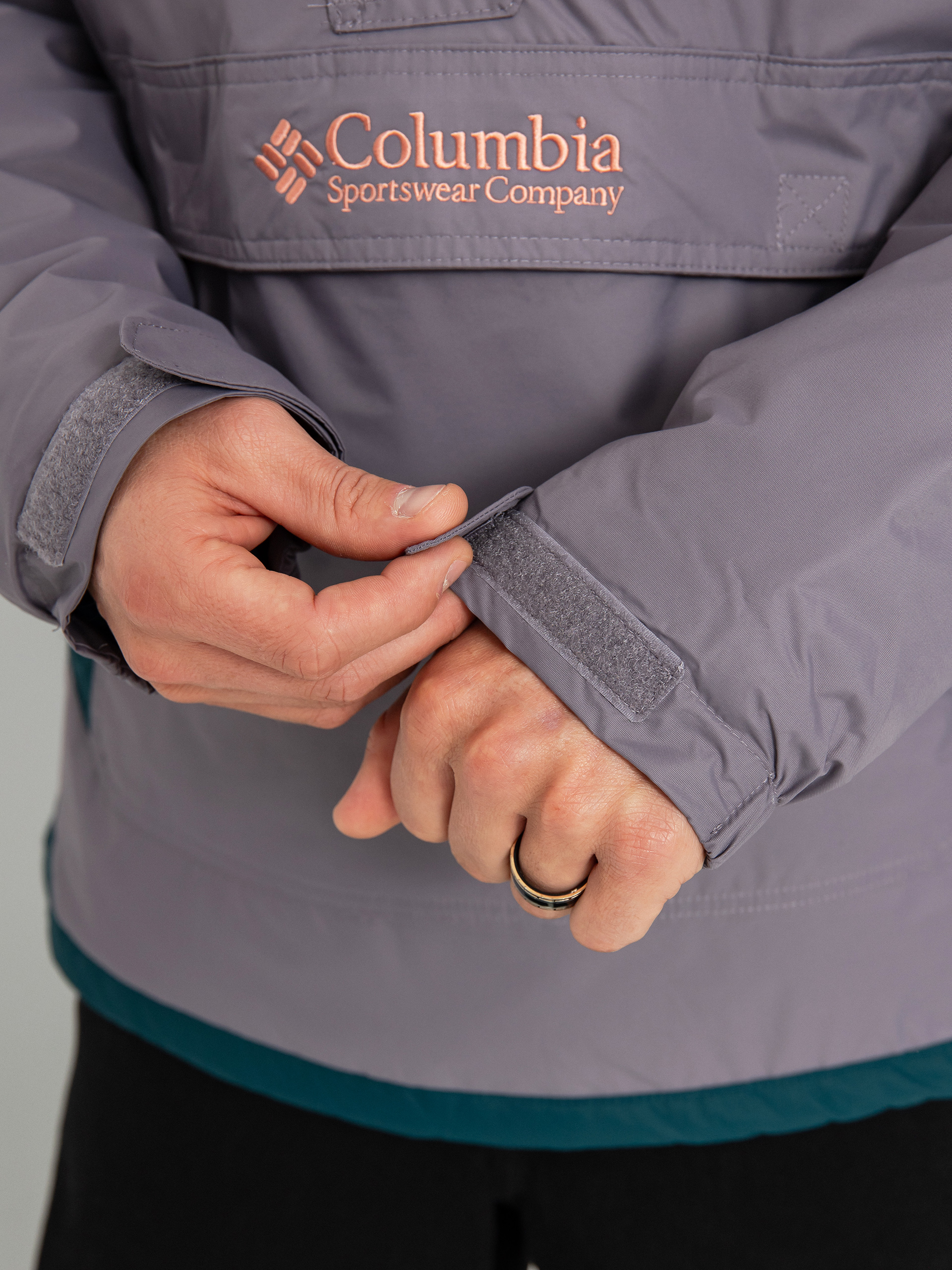 Bunda Columbia Challenger Pullover (granite purple/night wave)