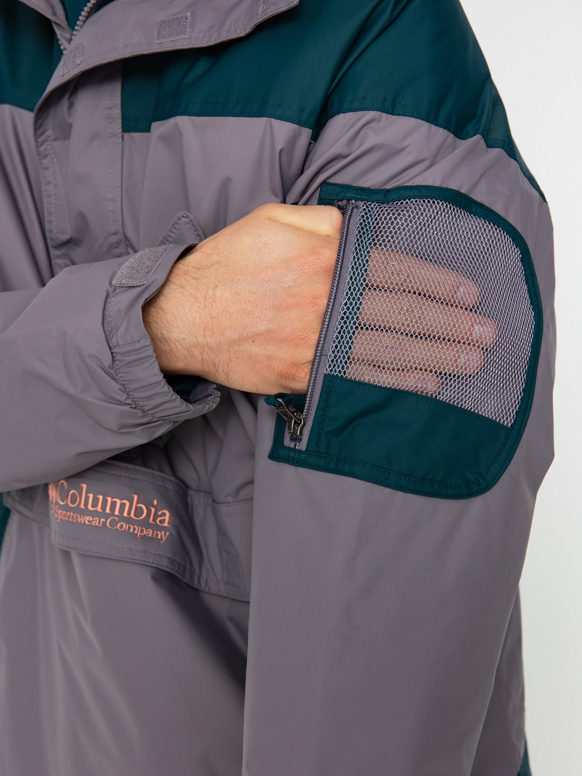 Bunda Columbia Challenger Pullover (granite purple/night wave)