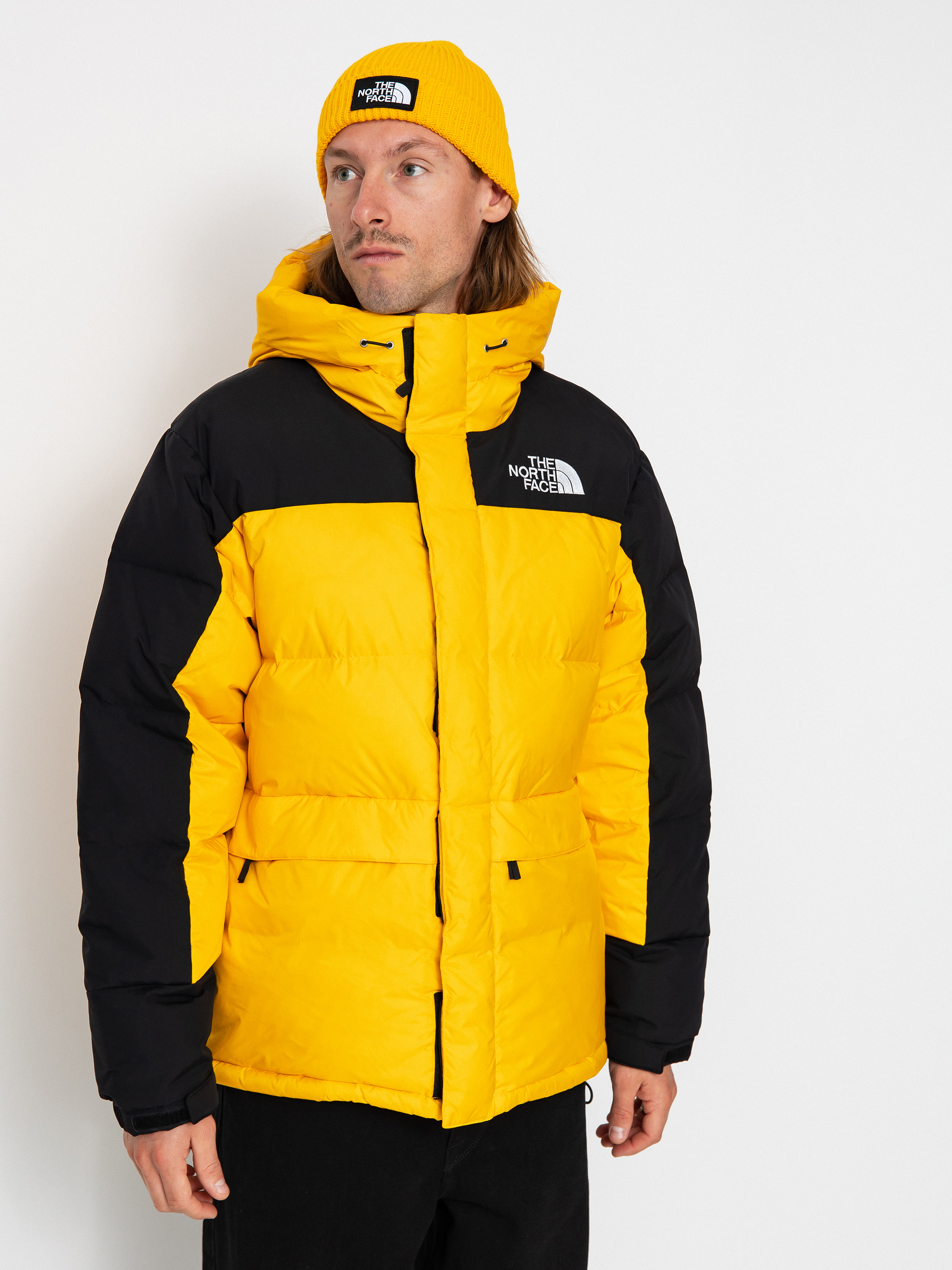 Bunda The North Face Hmlyn Down Parka (summit gold/tnf black)