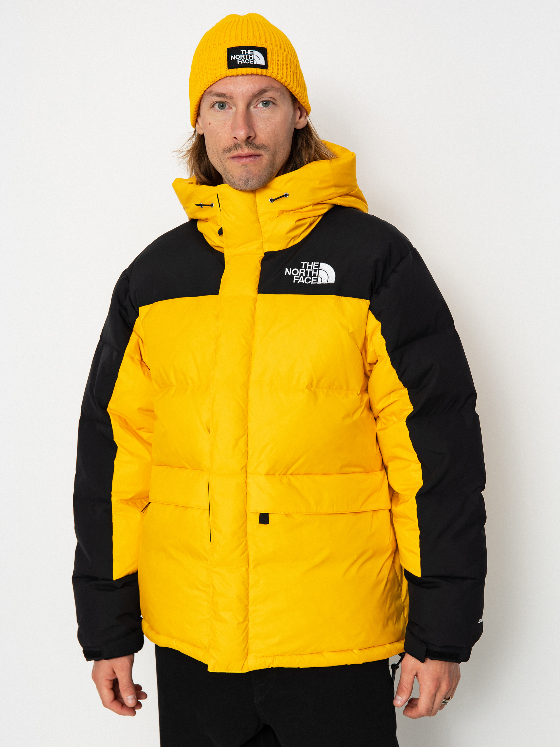Bunda The North Face Hmlyn Down Parka (summit gold/tnf black)