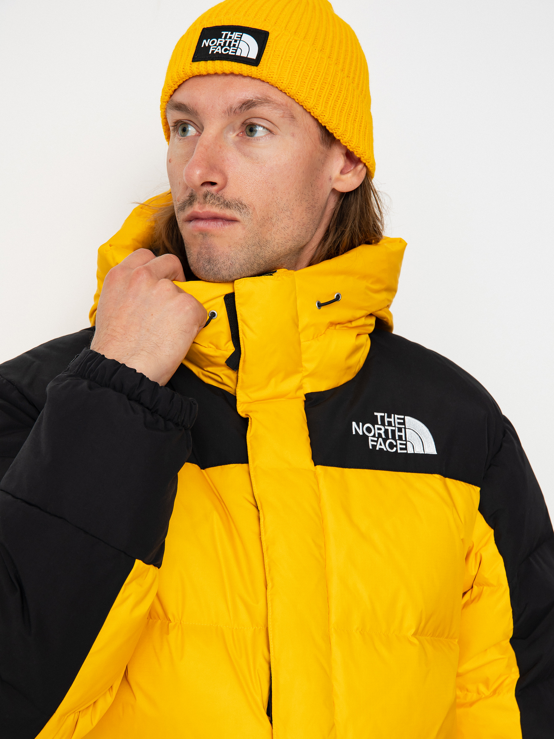 Bunda The North Face Hmlyn Down Parka (summit gold/tnf black)
