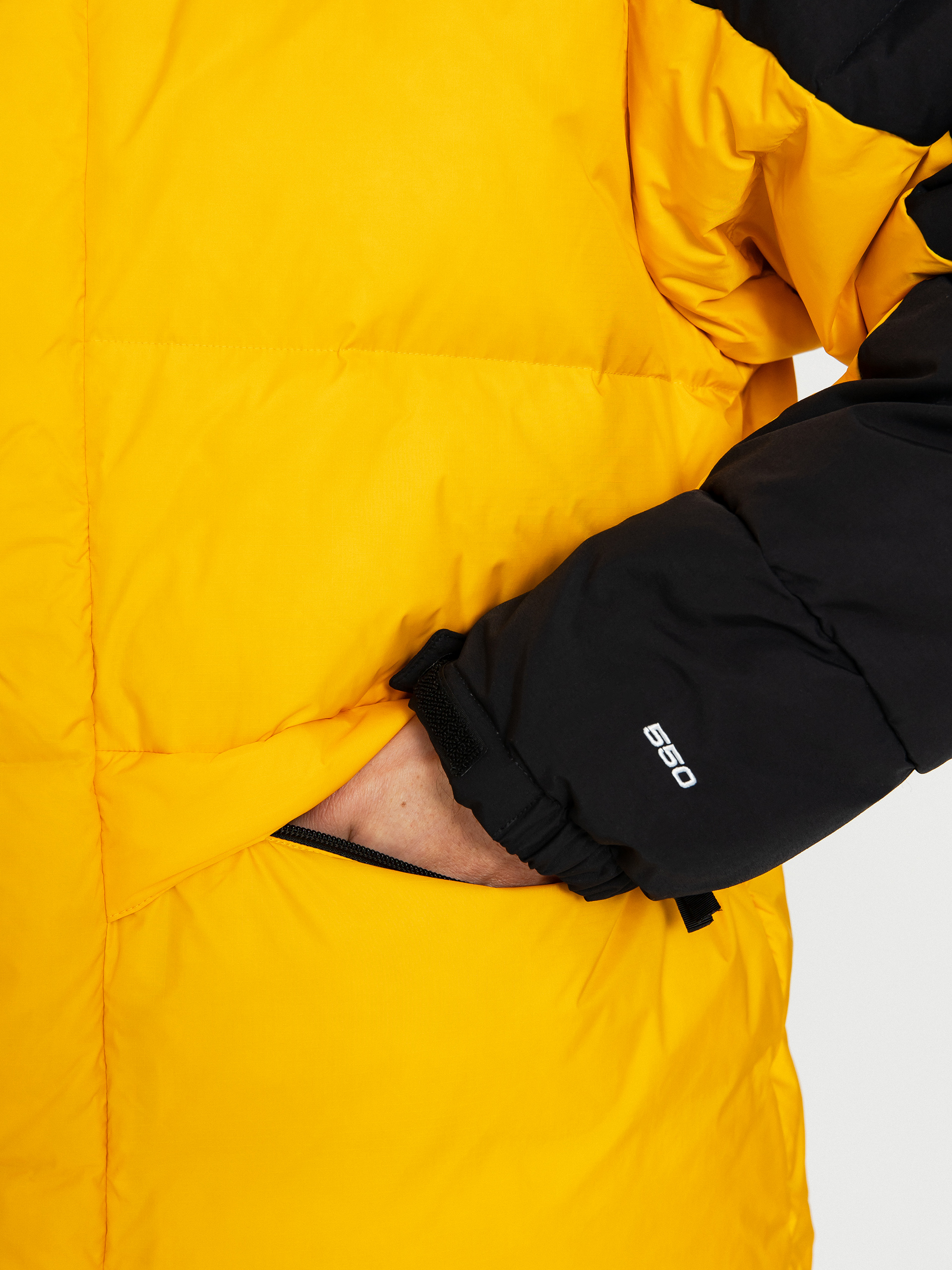 Bunda The North Face Hmlyn Down Parka (summit gold/tnf black)