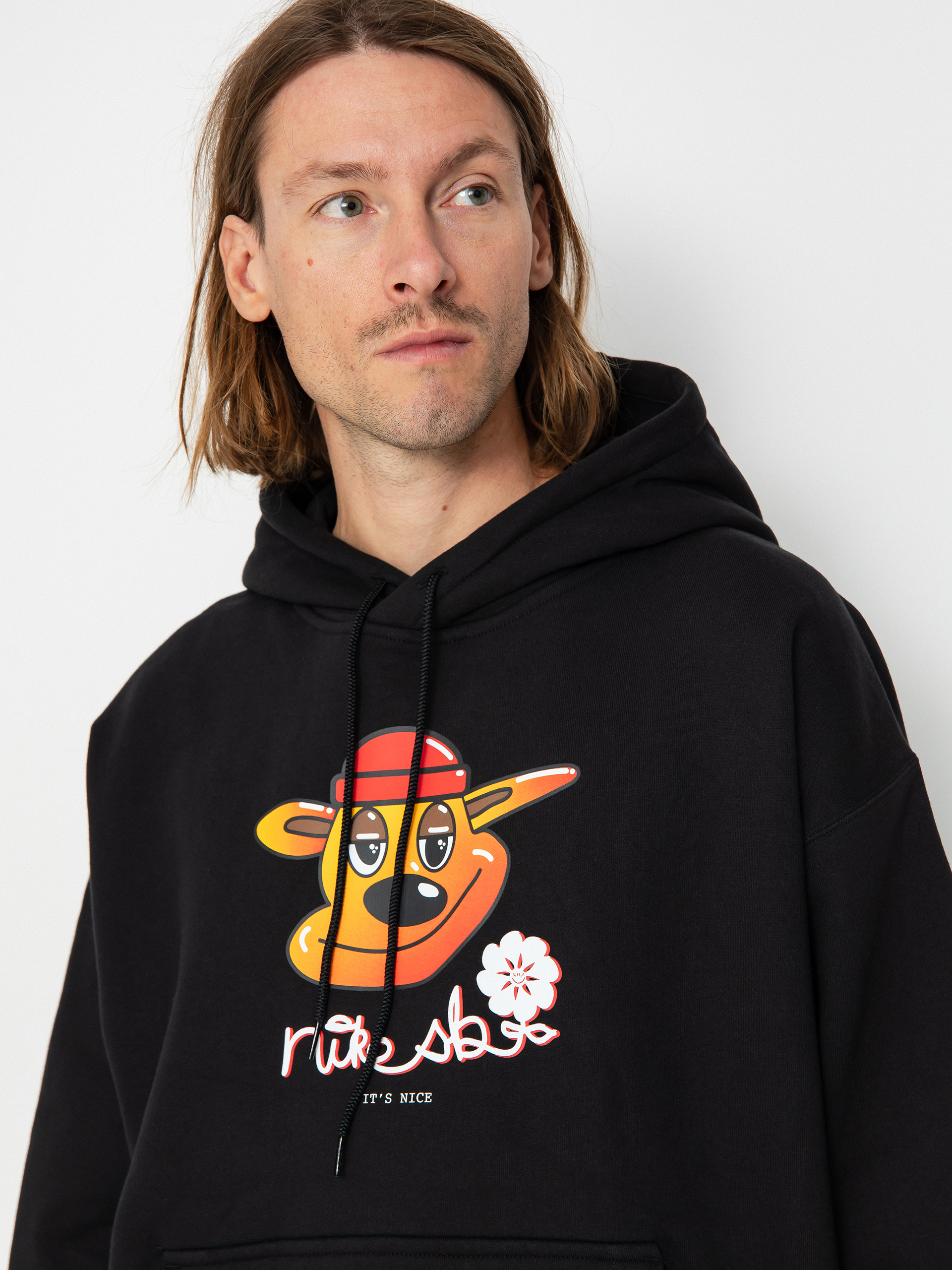 Mikina s kapucí Nike SB Just Chillin HD (black)