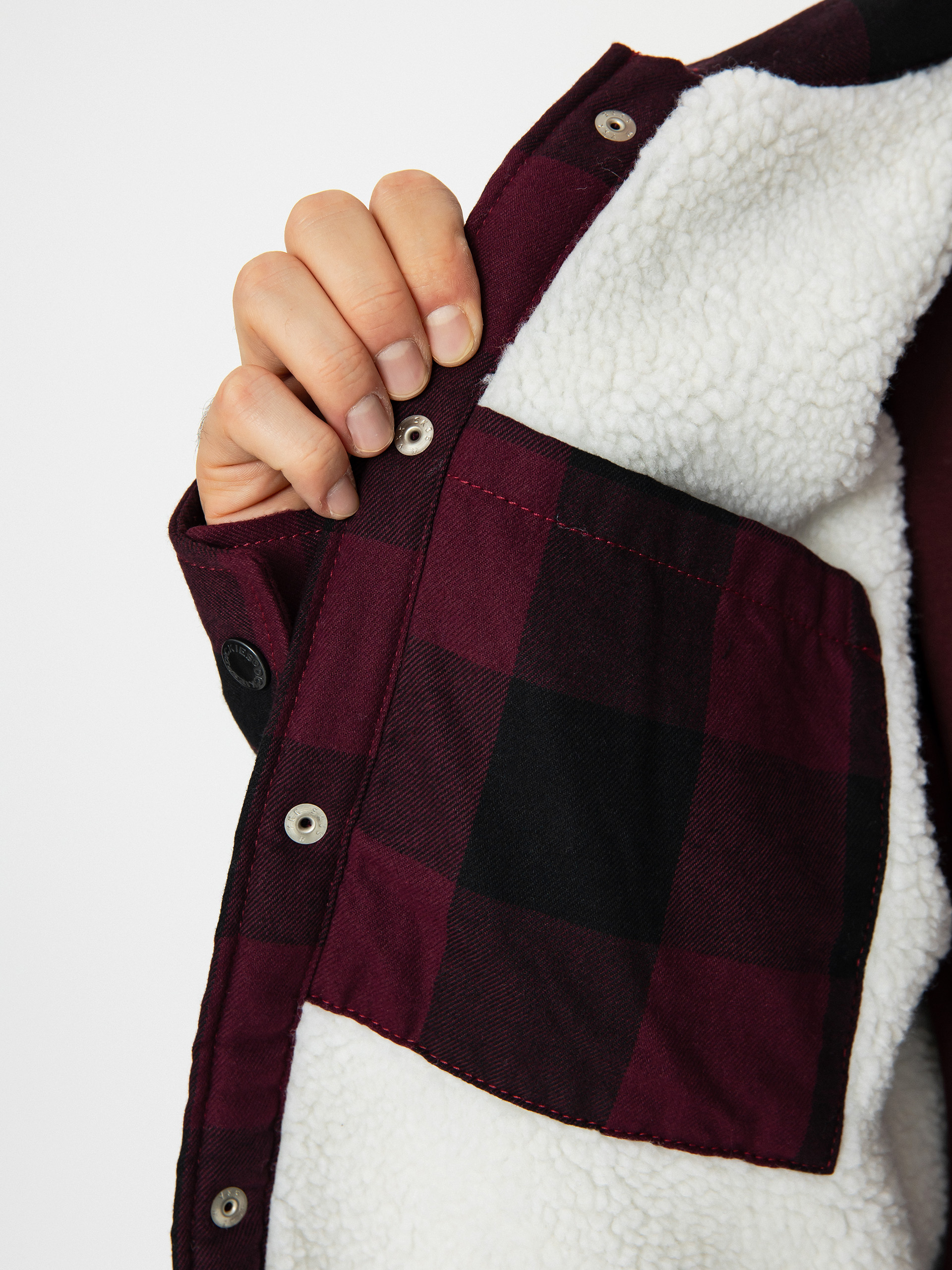 Košile Dickies Lined Sacramento (maroon)