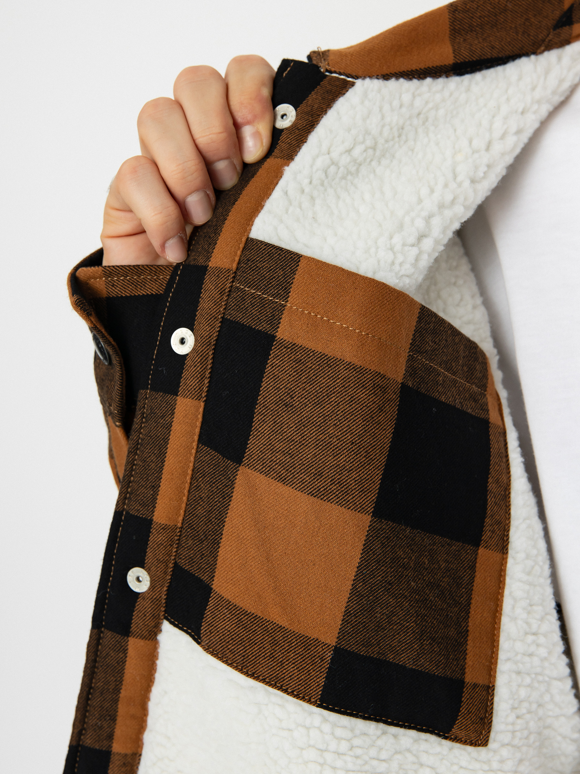 Košile Dickies Lined Sacramento (brown duck)