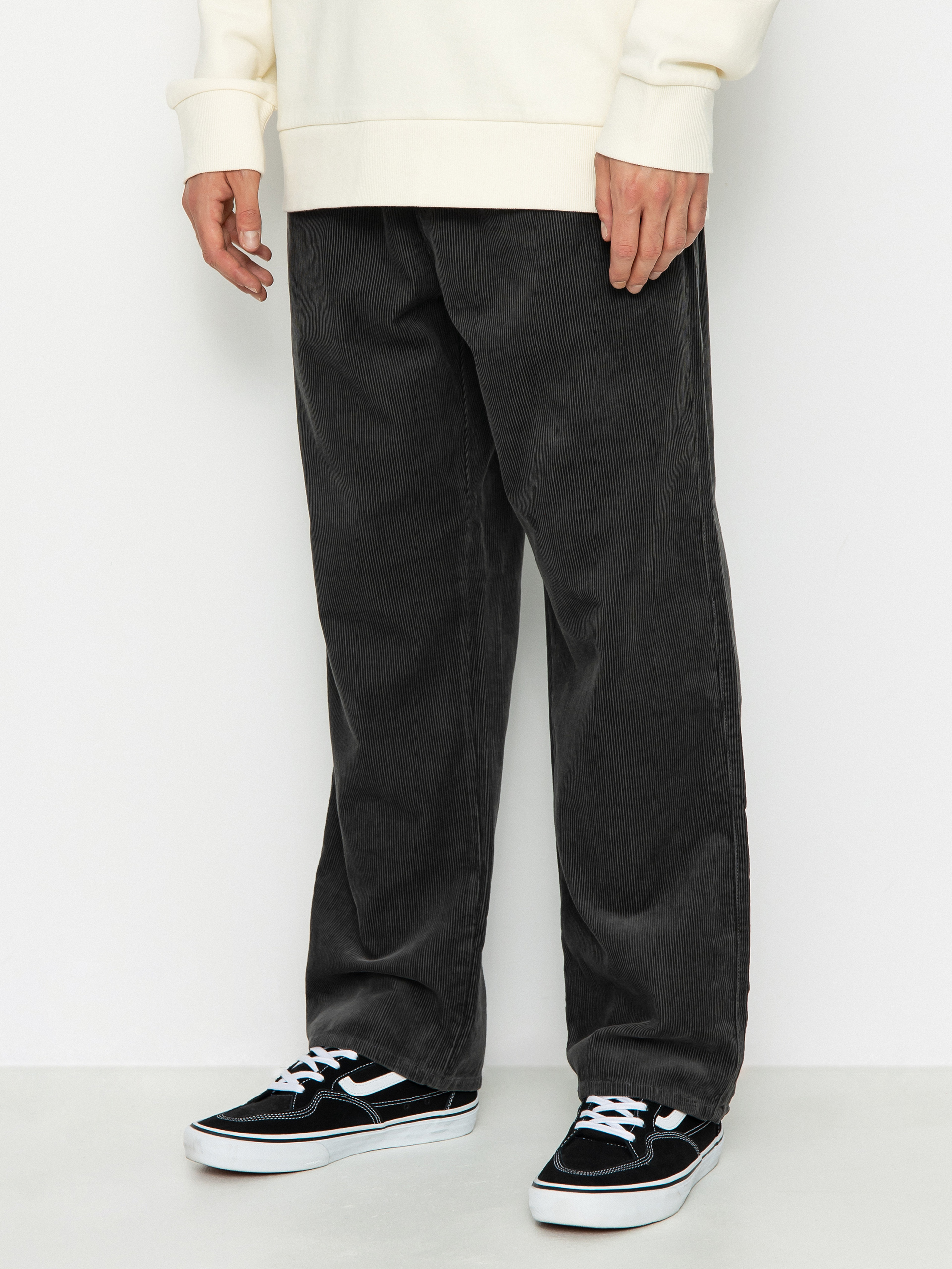 Kalhoty RVCA Americana Elastic Cord (pirate black)