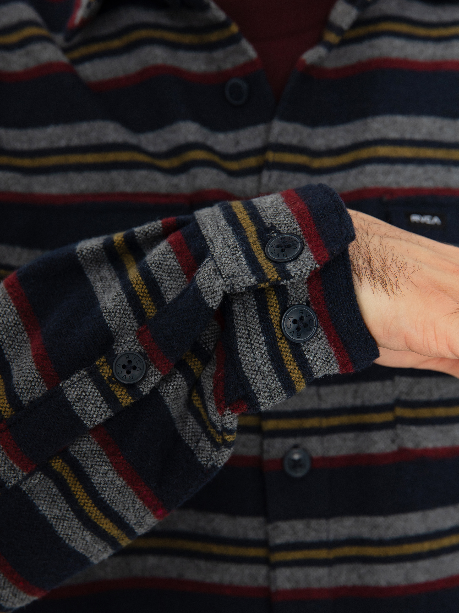 Košile RVCA Rvca Blanket (navy)