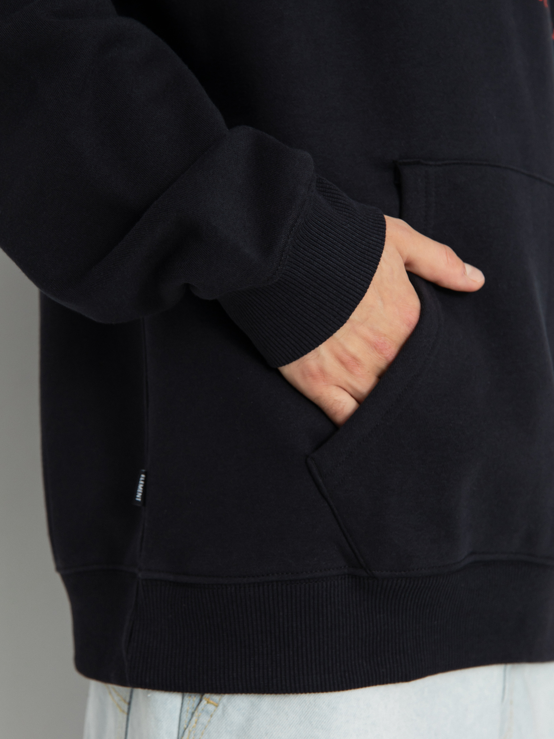 Mikina s kapucí Element Lmnt HD (faded black)