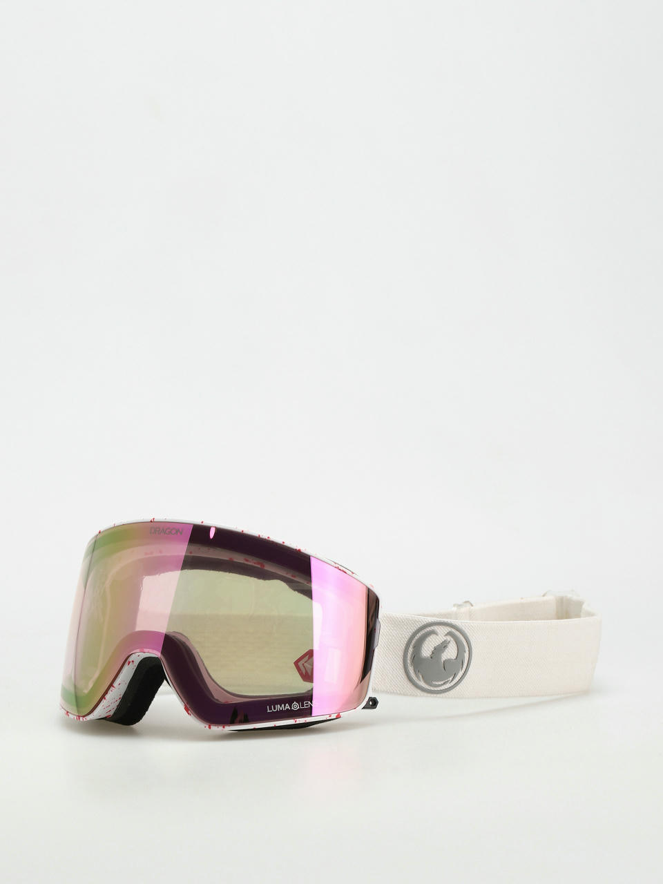 Brýle na snowboard Dragon PXV2 (reused/lumalens pink ion/lumalens dark smoke)