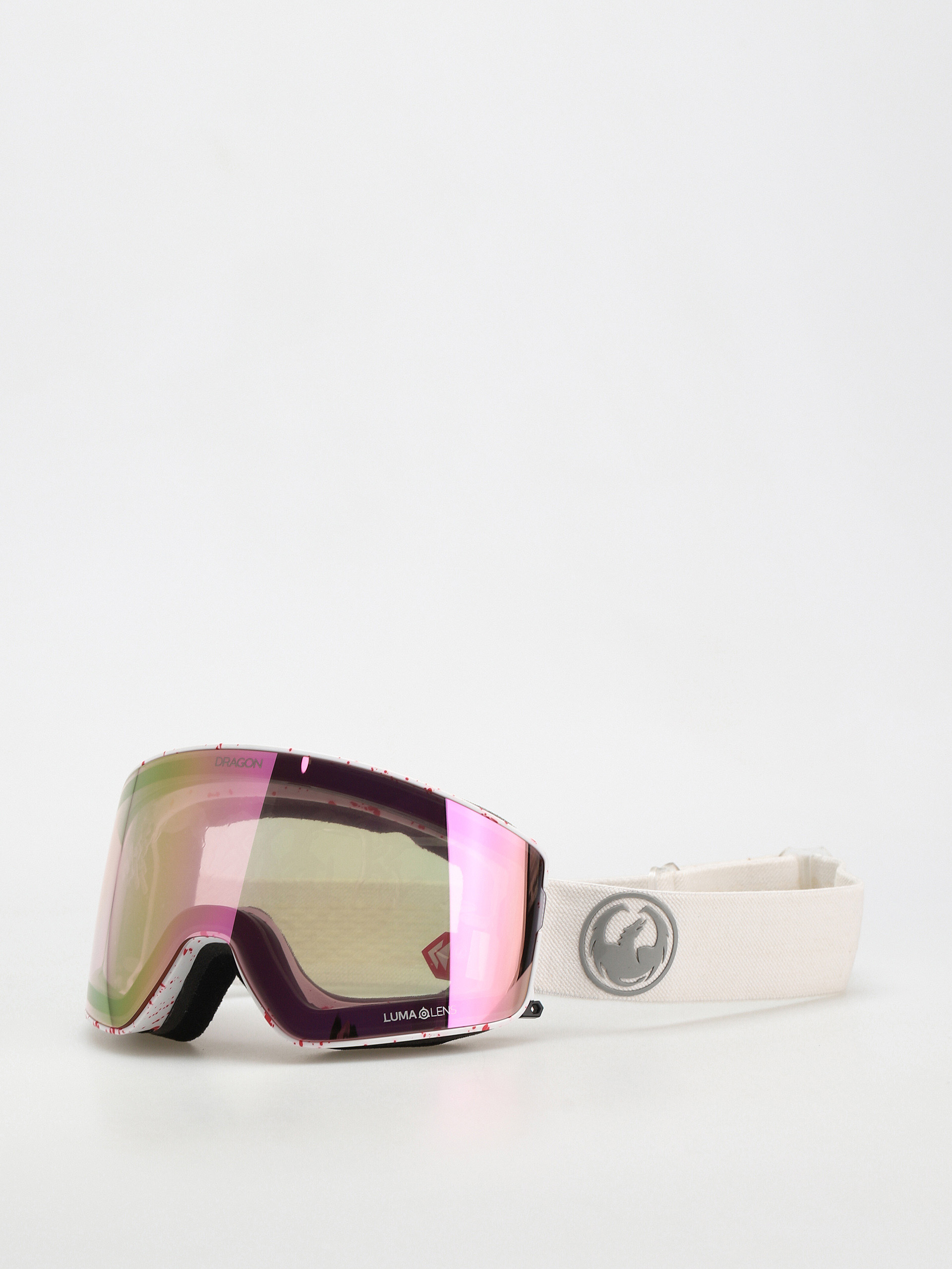 Brýle na snowboard Dragon PXV2 (reused/lumalens pink ion/lumalens dark smoke)