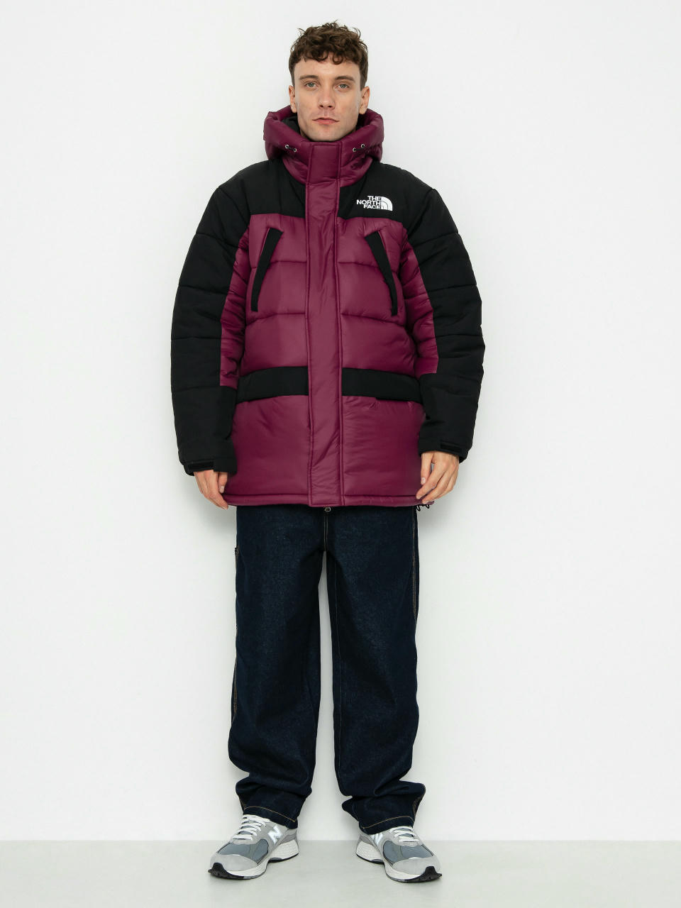 Bunda The North Face Insulated Parka (boysenberry/tnf black)