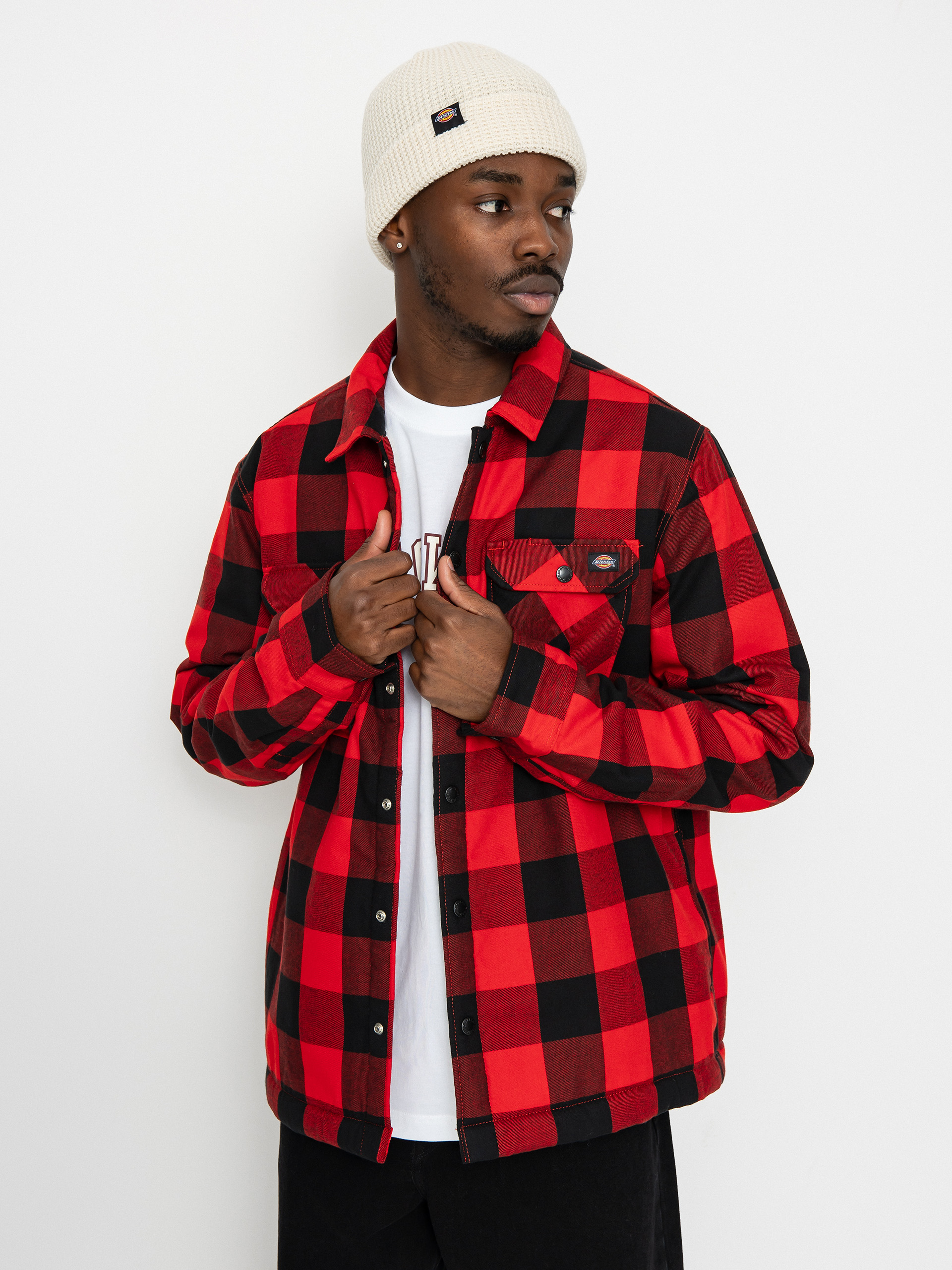 Košile Dickies Lined Sacramento (red)