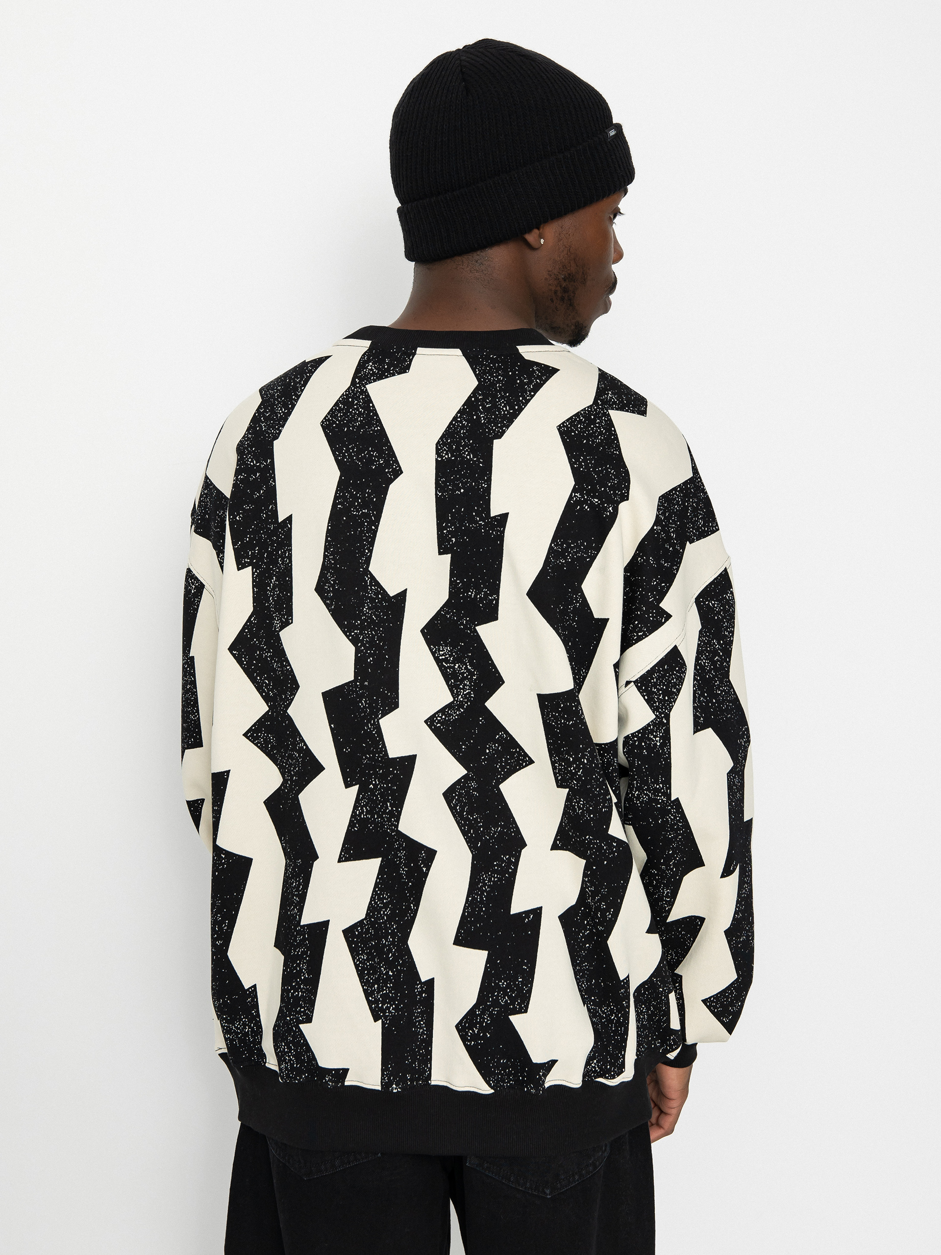 Mikina Volcom Obtic Crew (dirty white)