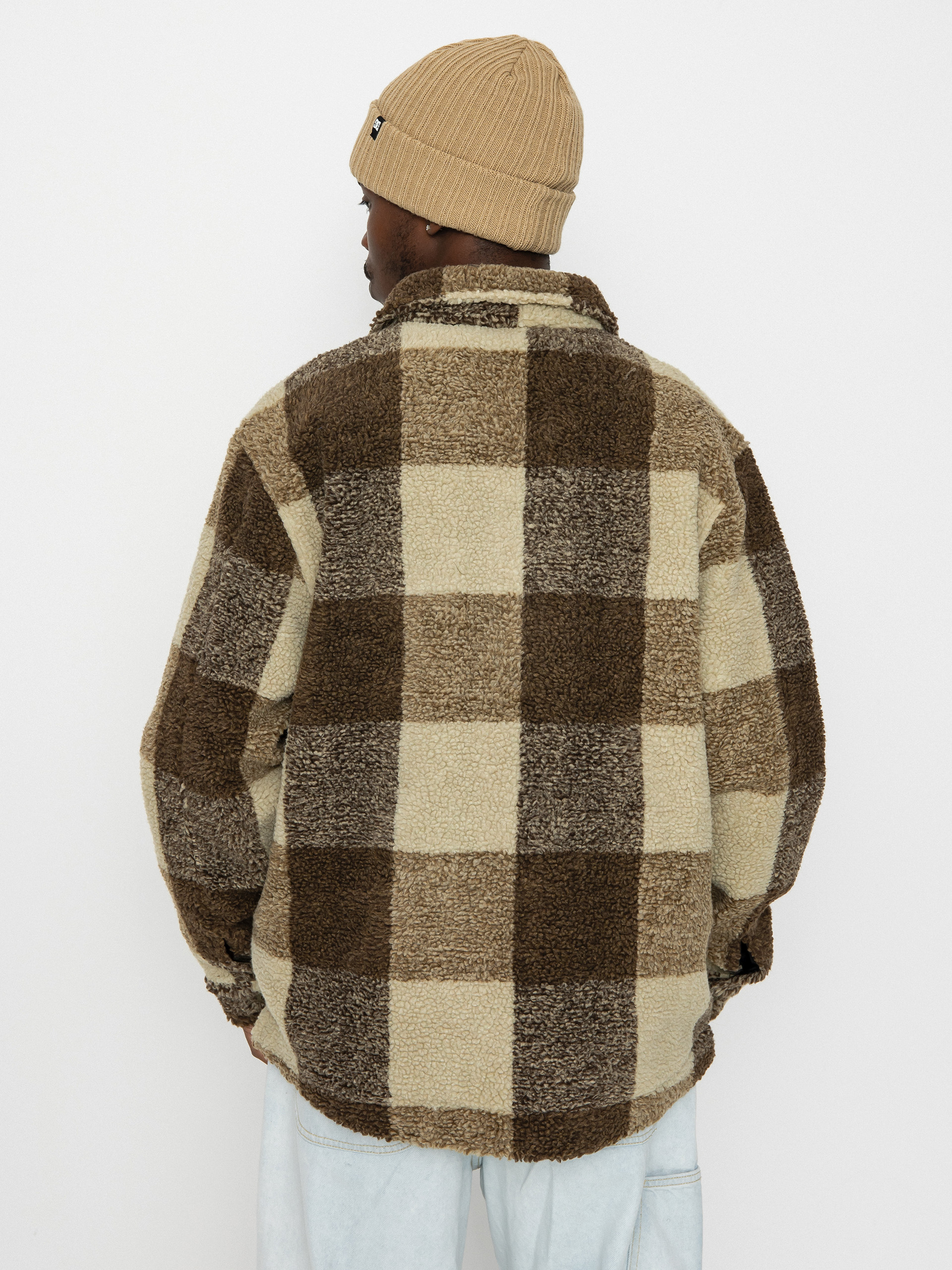 Bunda RVCA Lockheart Sherpa (khaki)