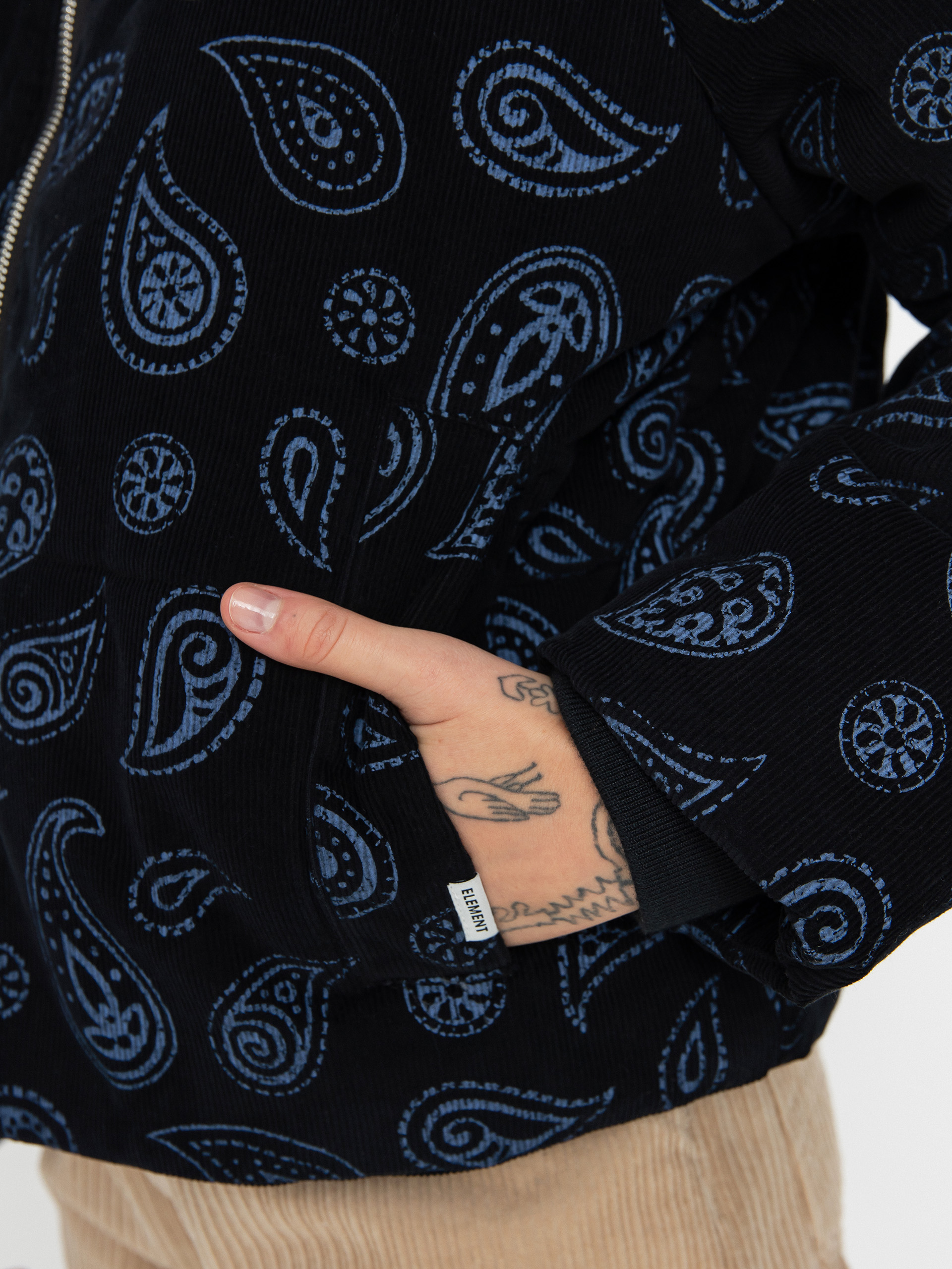 Bunda Element Aspen Paisley Wmn (jet black)