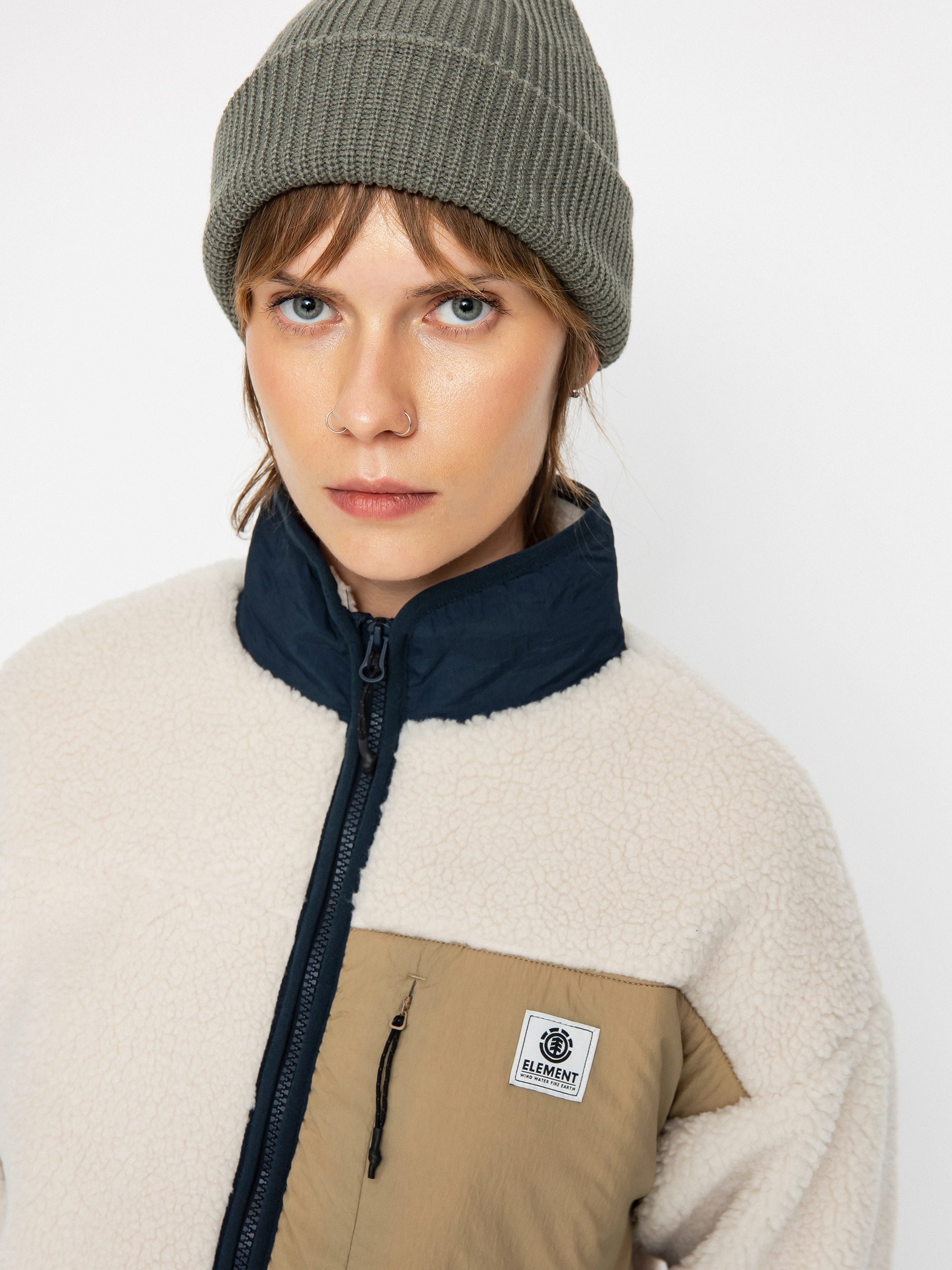 Bunda Element Oak Sherpa Wmn (egret)