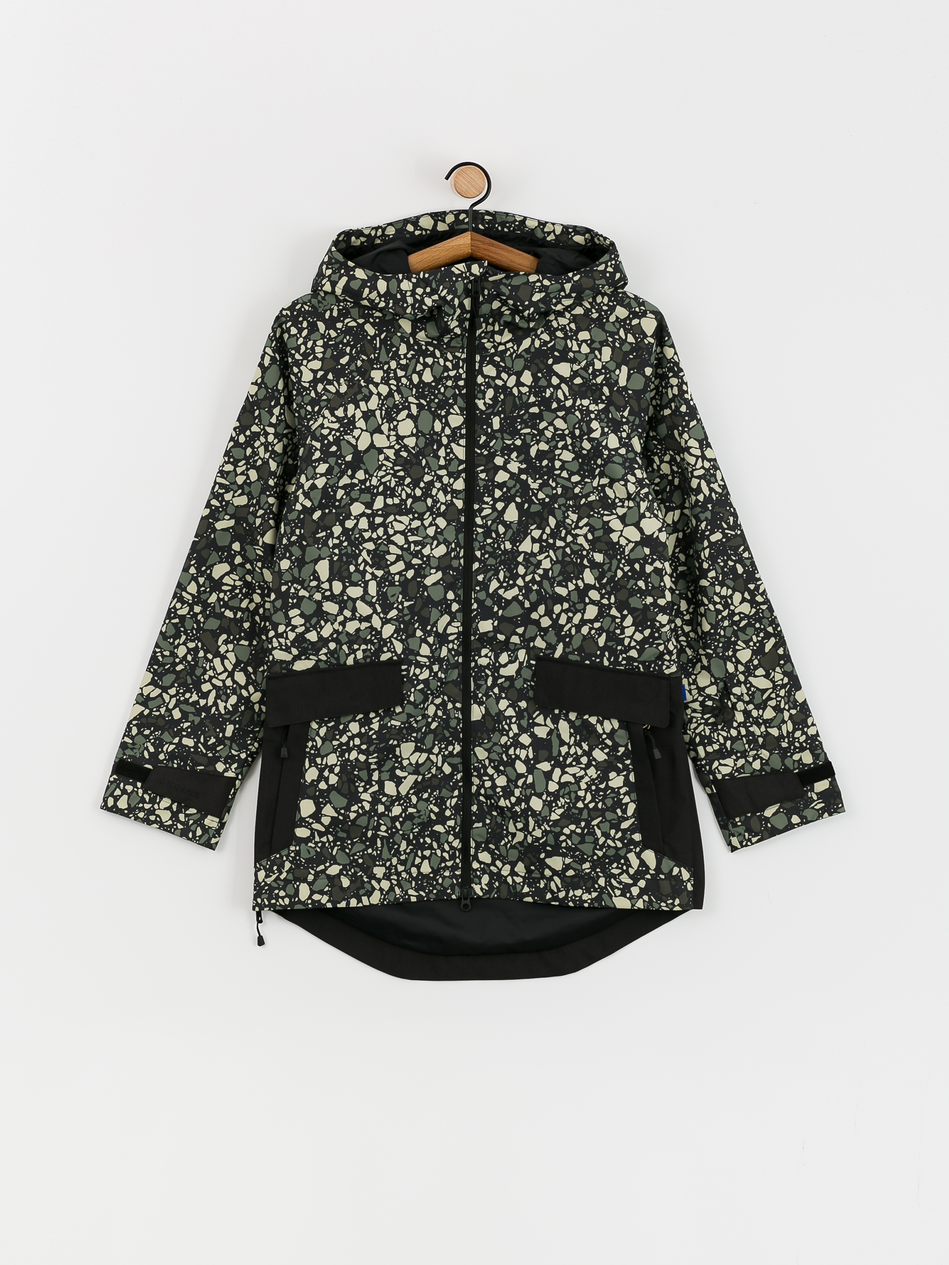 Dámská Snowboardová bunda Burton Lalik (sediment/true black)