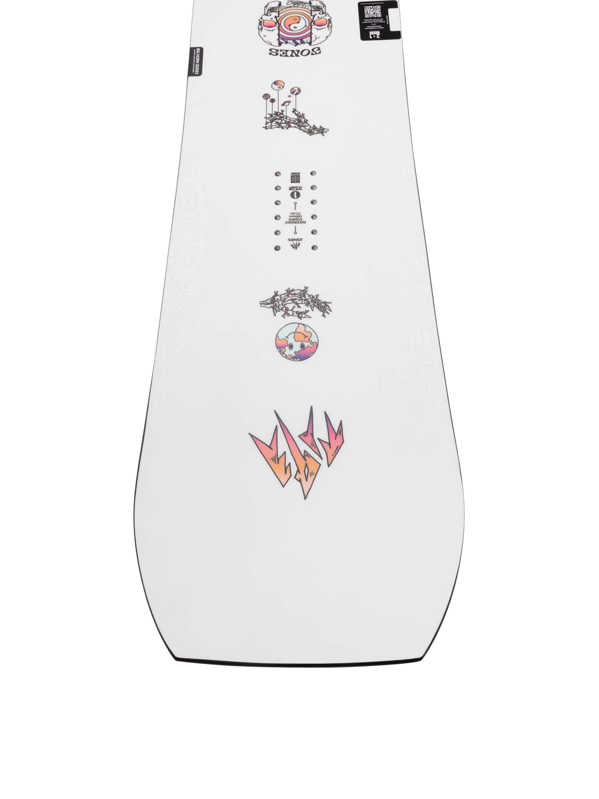 Pánská Snowboard Jones Snowboards Tweaker (black/white)