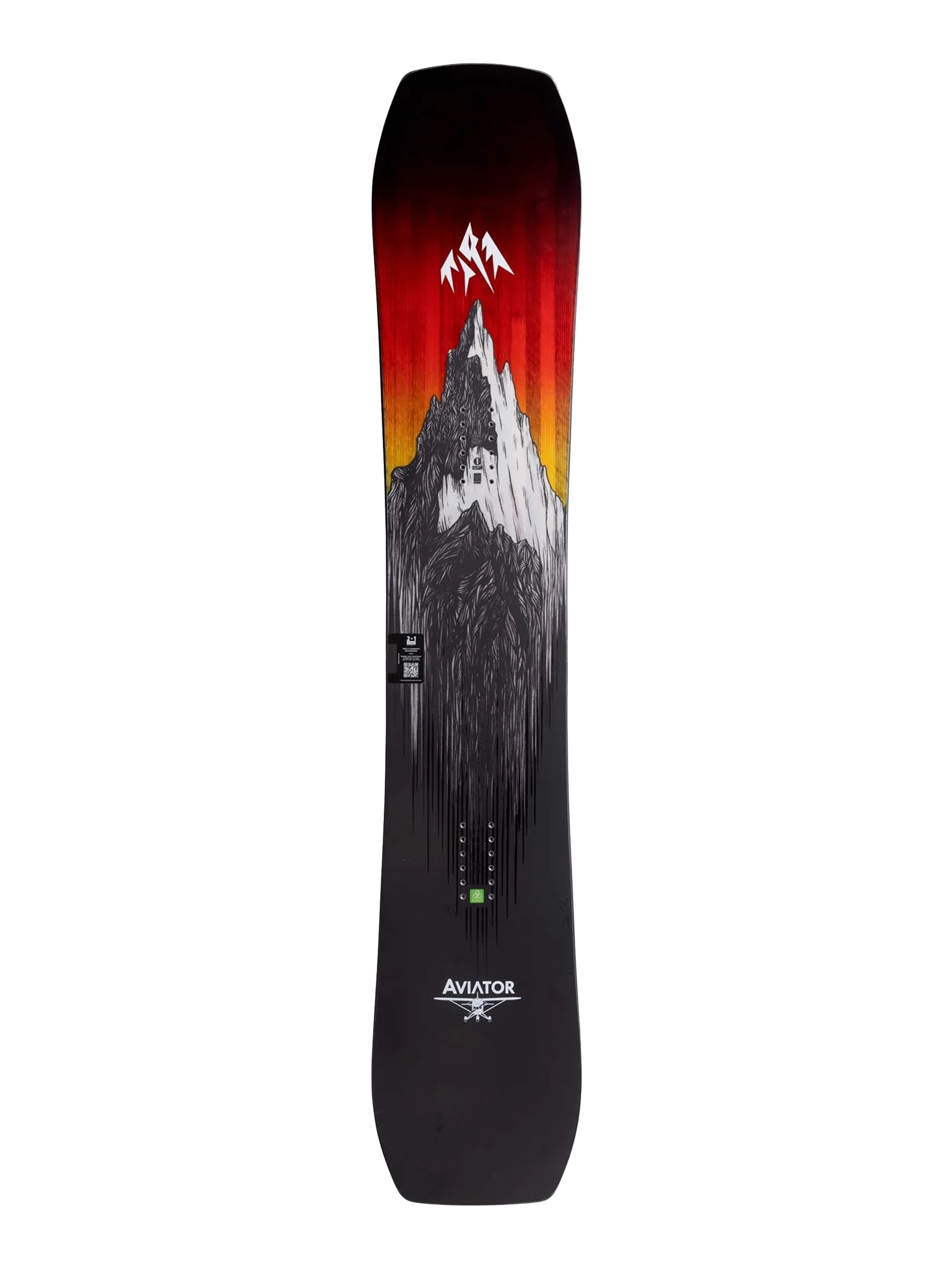 Pánská Snowboard Jones Snowboards Aviator 2.0 (black/white/red)