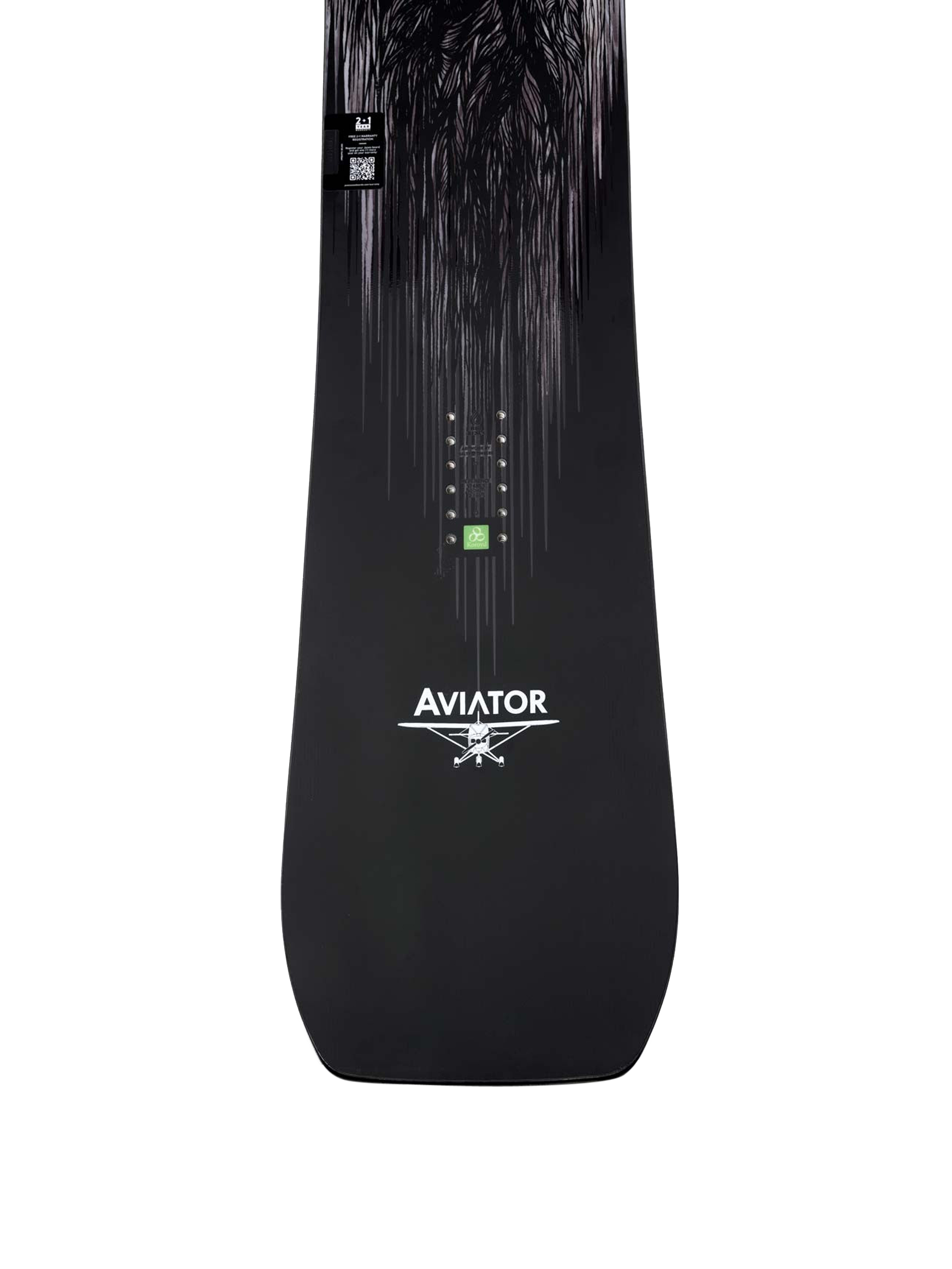 Pánská Snowboard Jones Snowboards Aviator 2.0 (black/white/red)