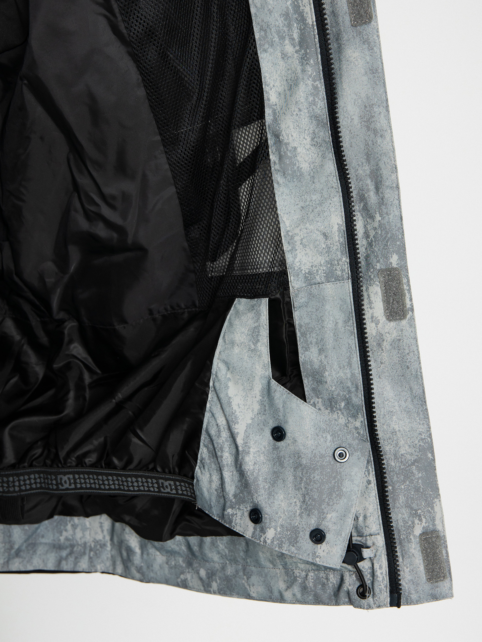 Pánská Snowboardová bunda DC Command 45K (grey stone)