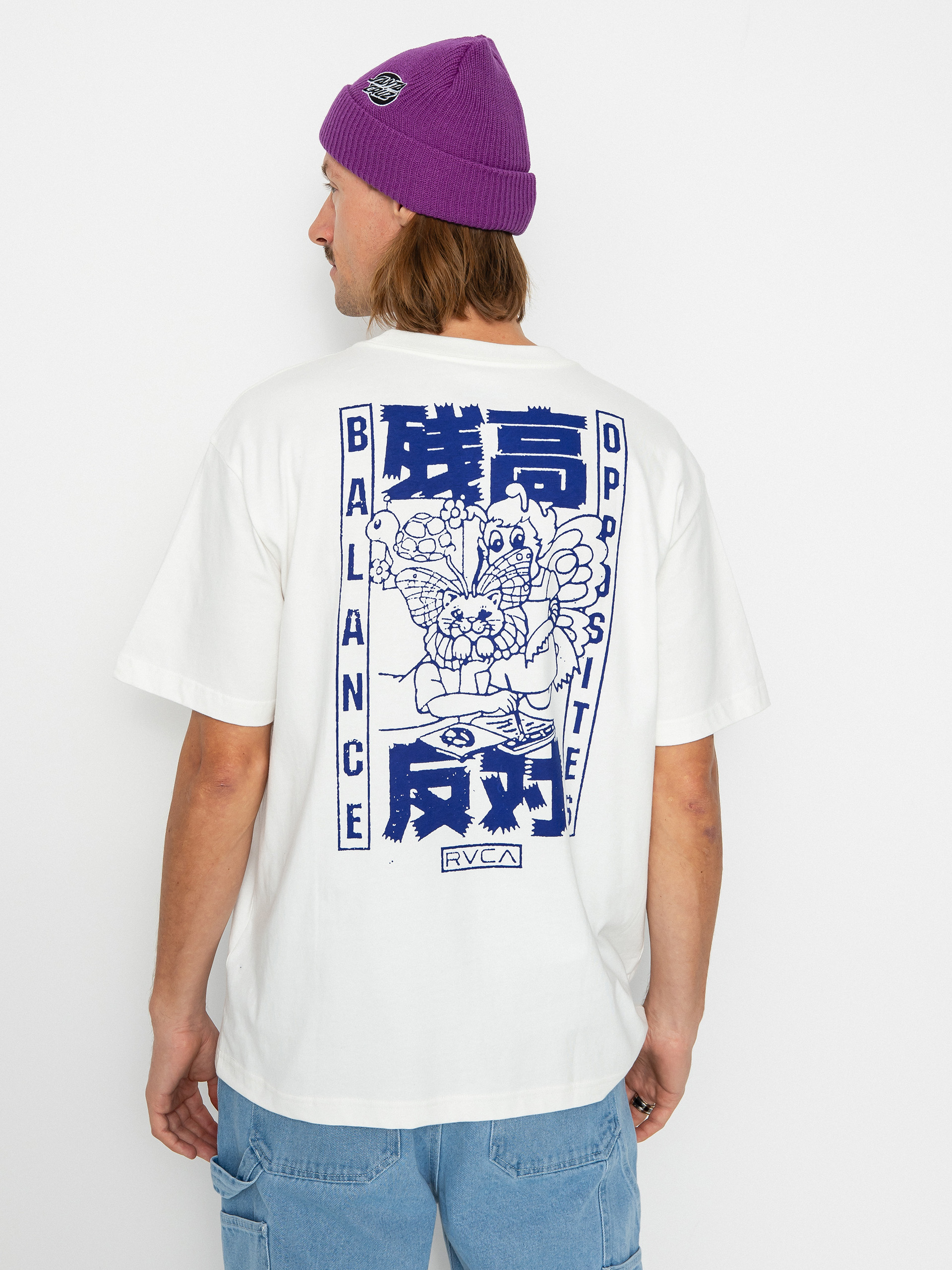 Tričko RVCA Chimera (jet stream)