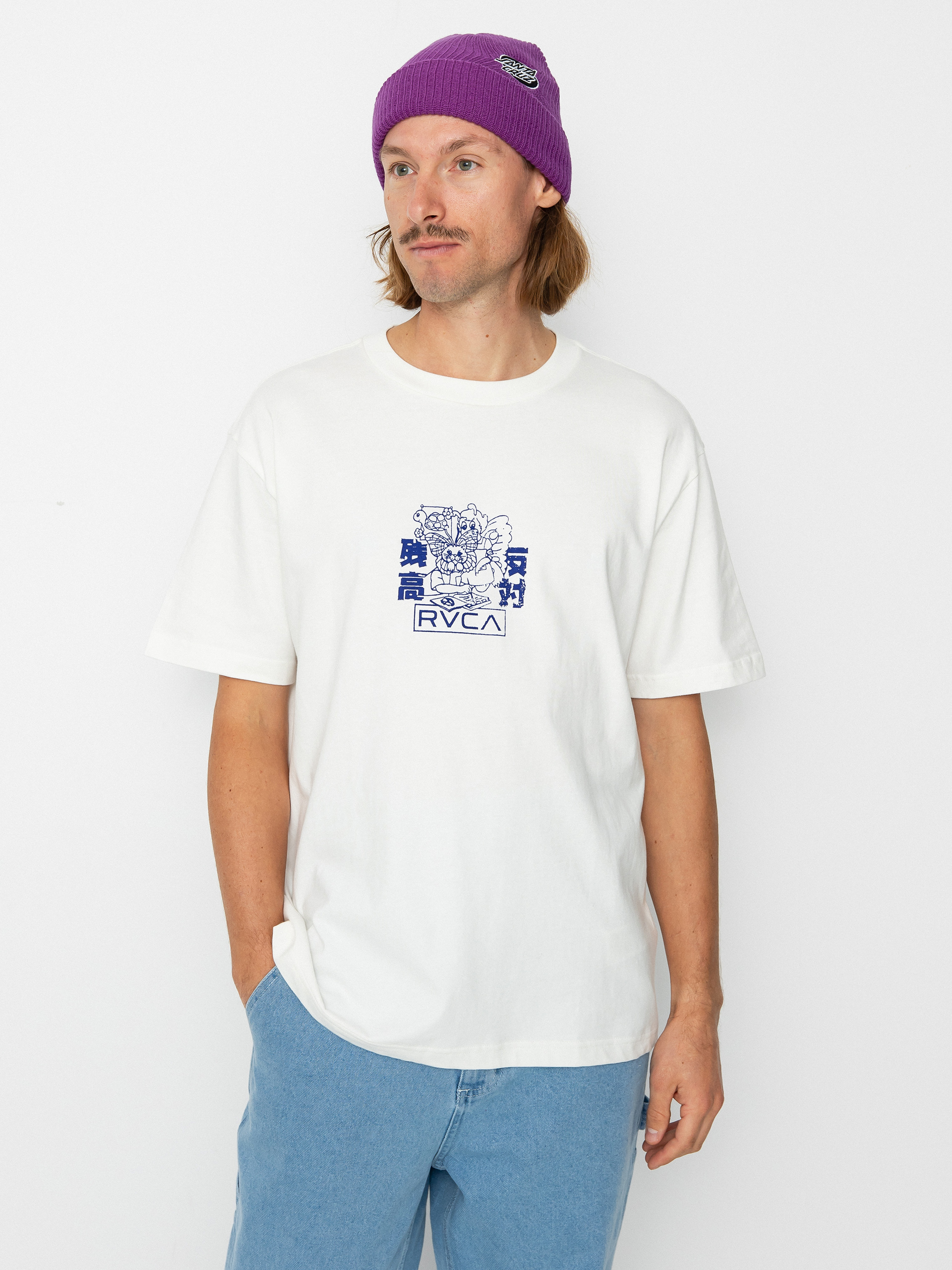 Tričko RVCA Chimera (jet stream)