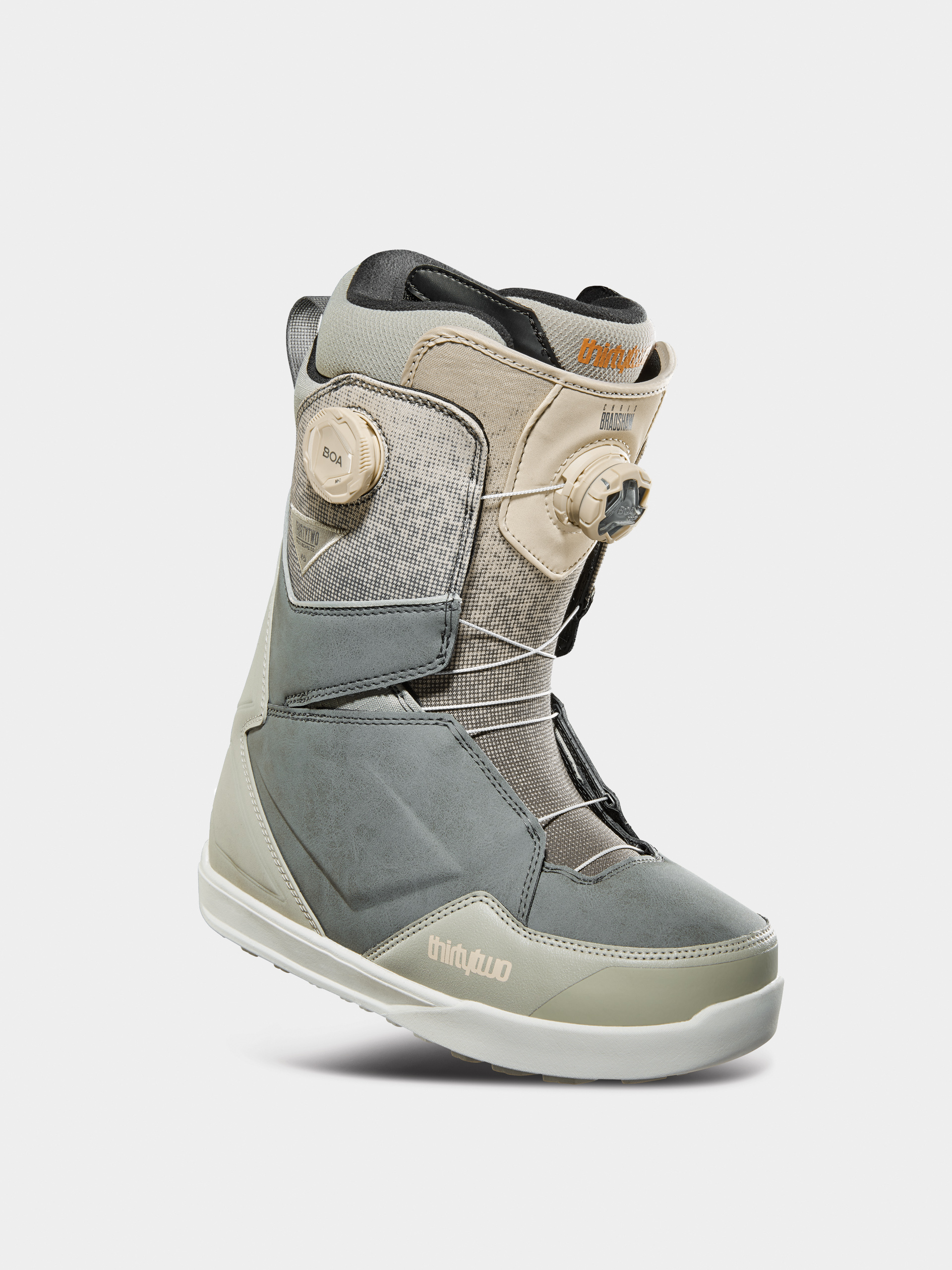 Pánské Boty na snowboard ThirtyTwo Lashed Double Boa Bradshaw (grey/tan)