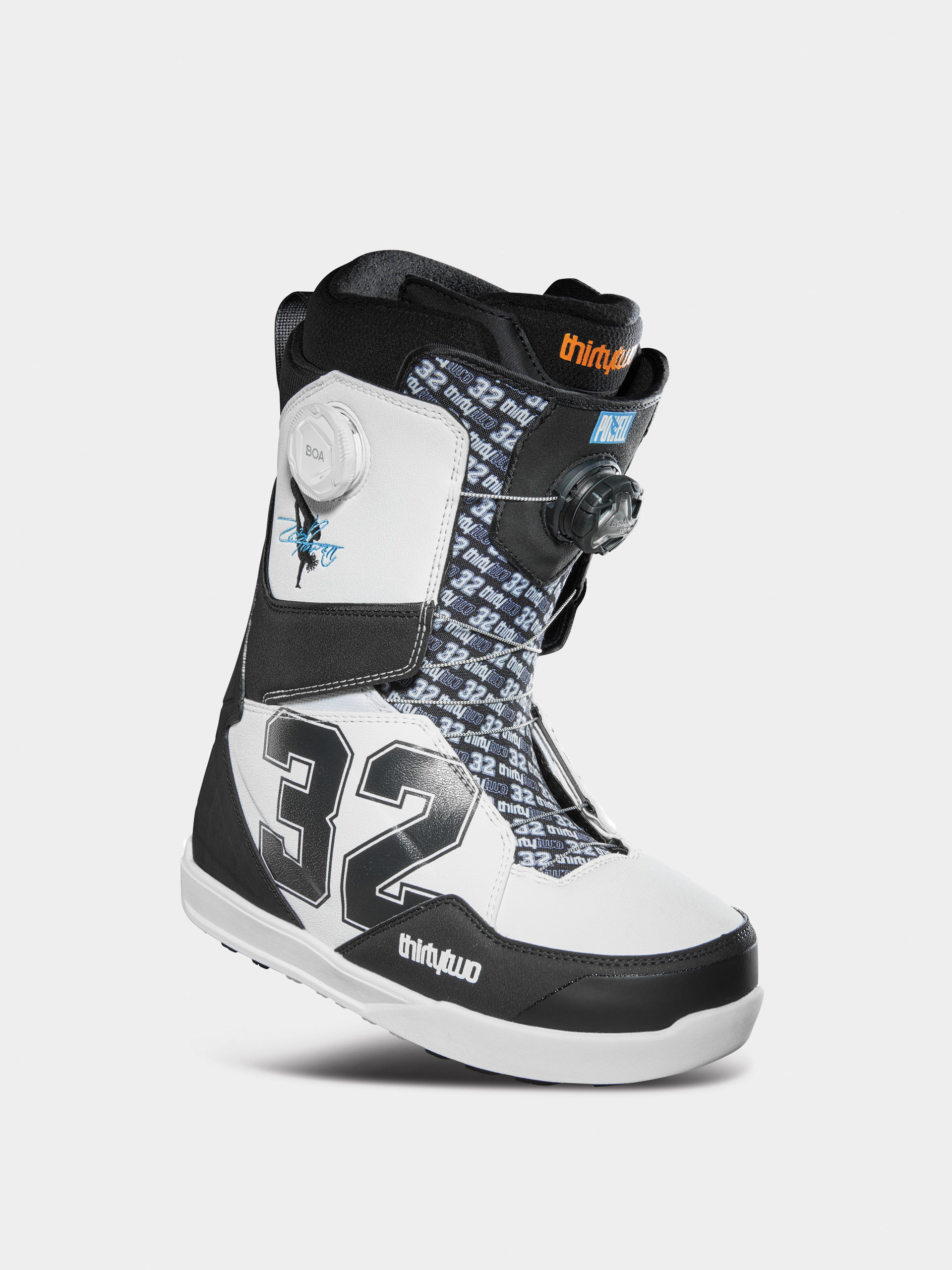 Pánské Boty na snowboard ThirtyTwo Lashed Double Boa Powell (white/black)