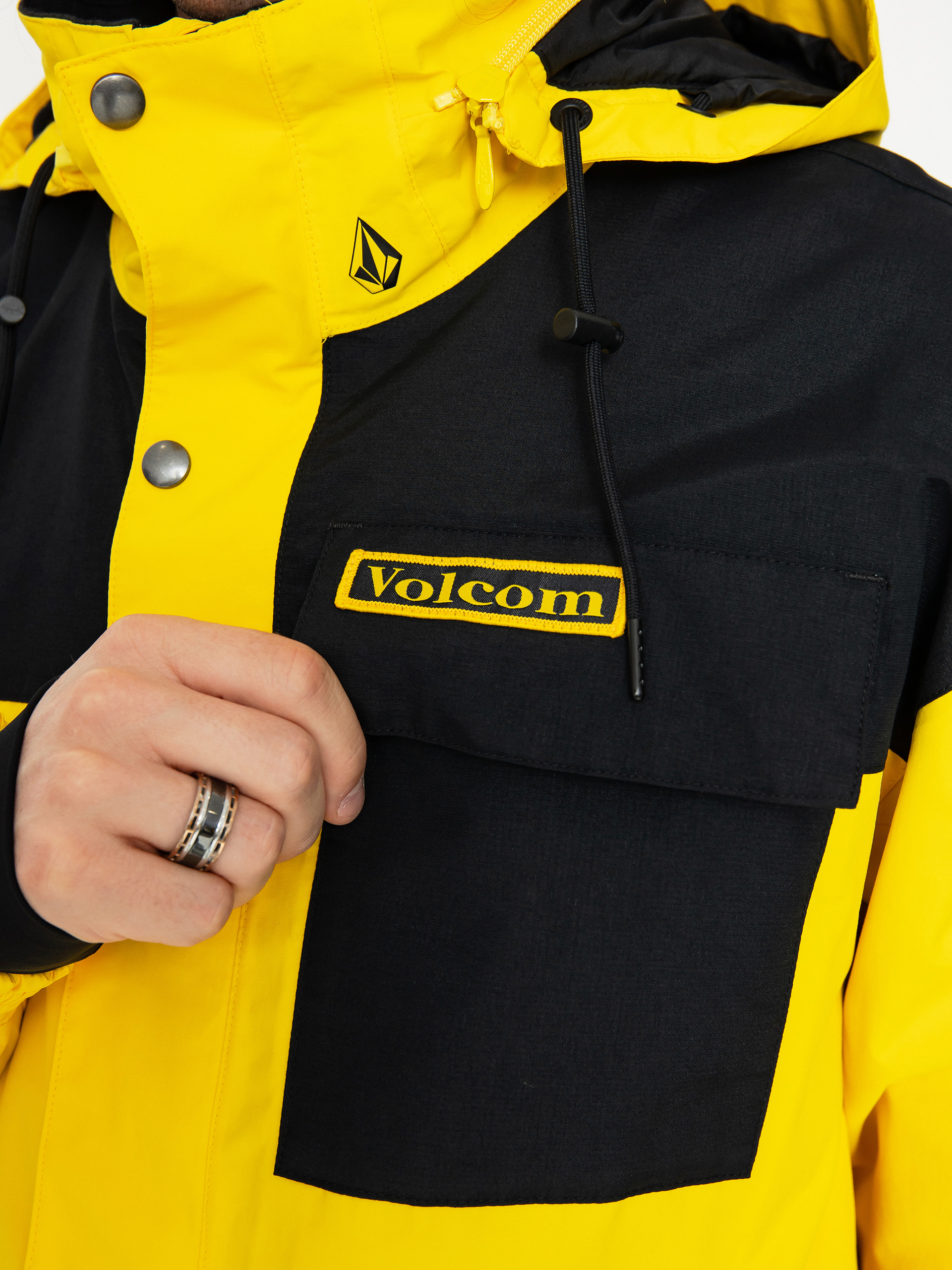 Pánská Snowboardová bunda Volcom Longo Gore Tex (bright yellow)