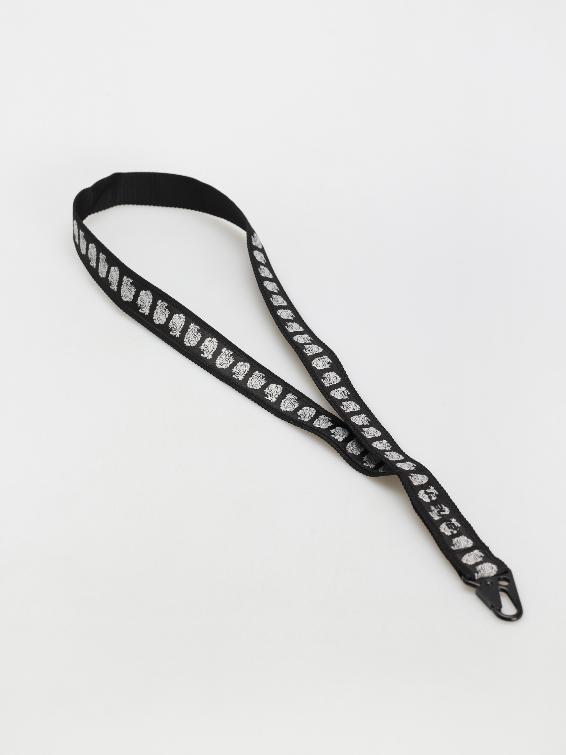 Klíčenka Carhartt WIP Paisley Keychain (paisley jacquard black)