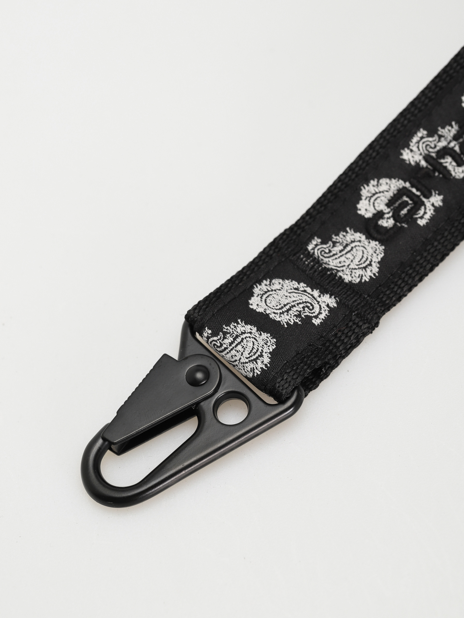 Klíčenka Carhartt WIP Paisley Keychain (paisley jacquard black)