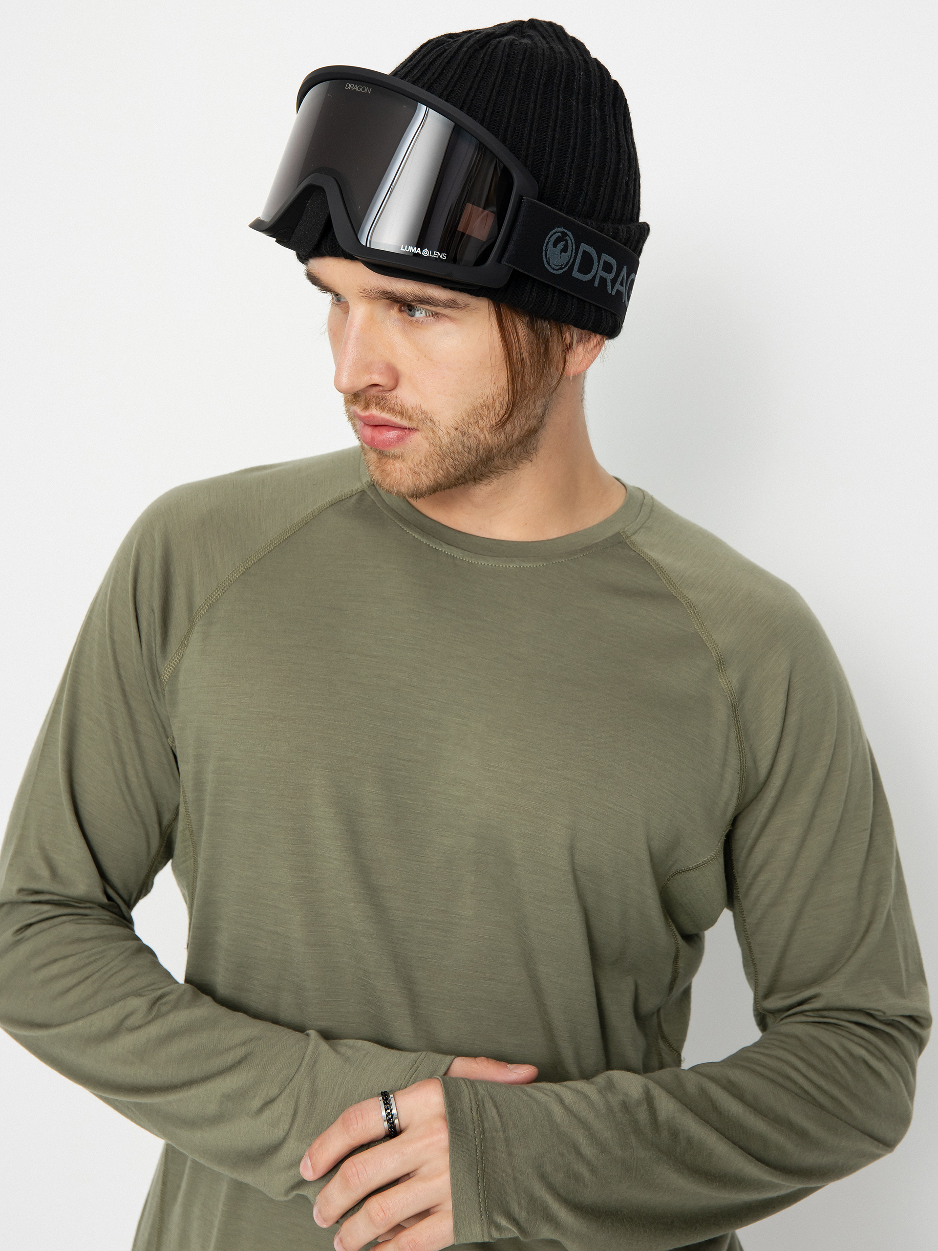 Pánský Triko Burton Phayse Merino Crewneck Fleece (forest moss)