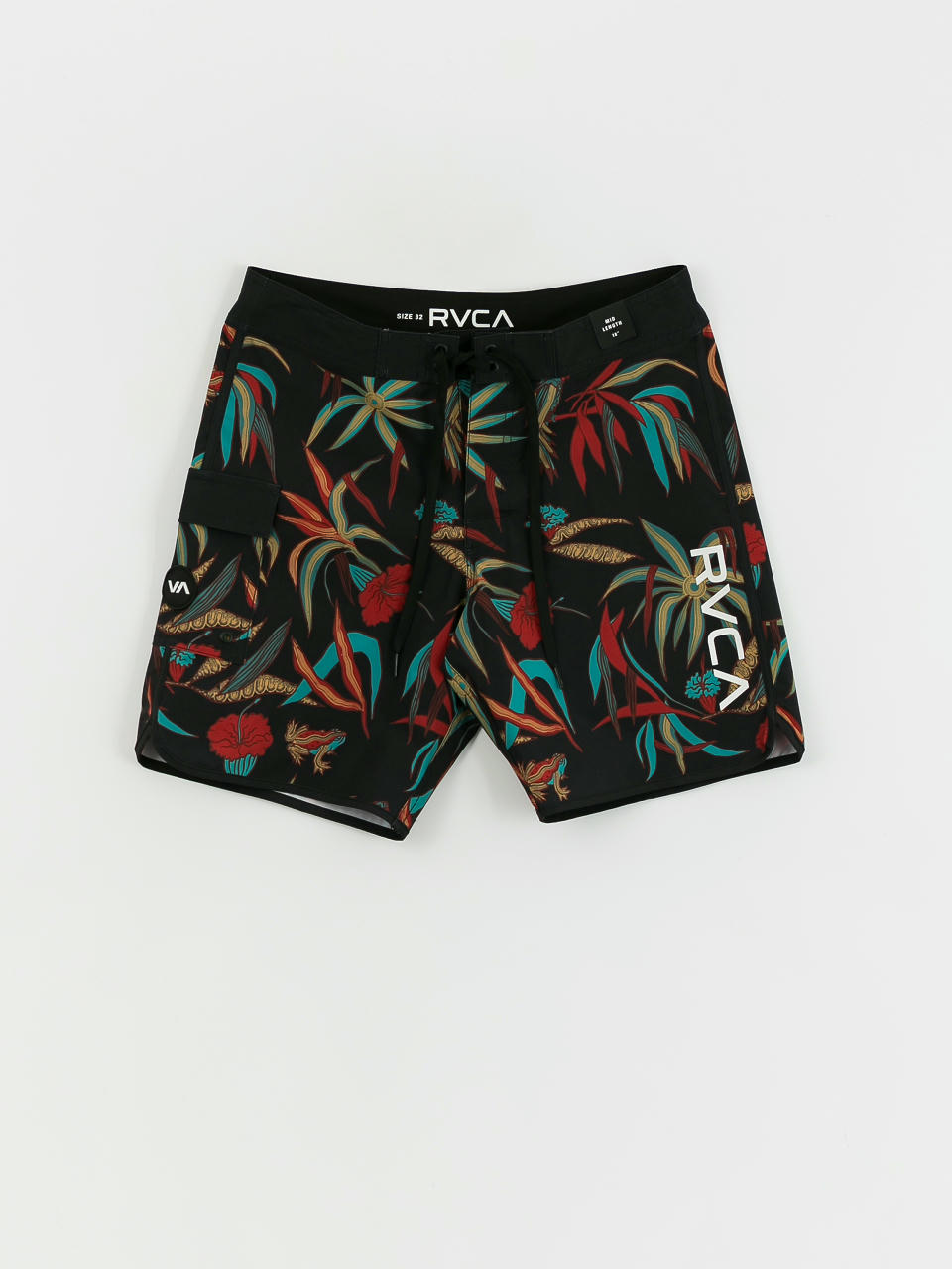 Plážové kraťasy RVCA Barnes Elastic (dark purple)