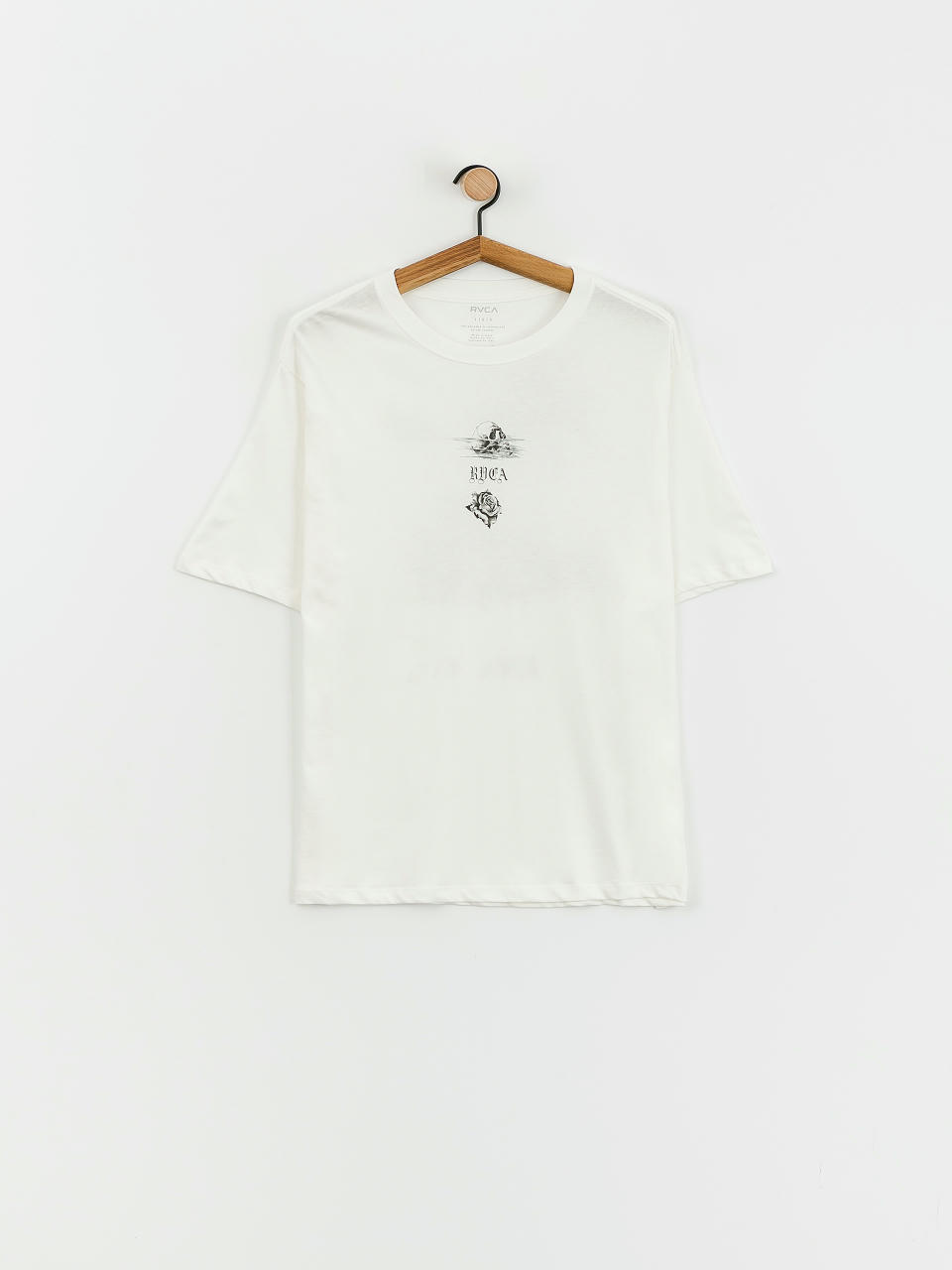 Tričko RVCA Tiger Beach Wmn (vintage white)