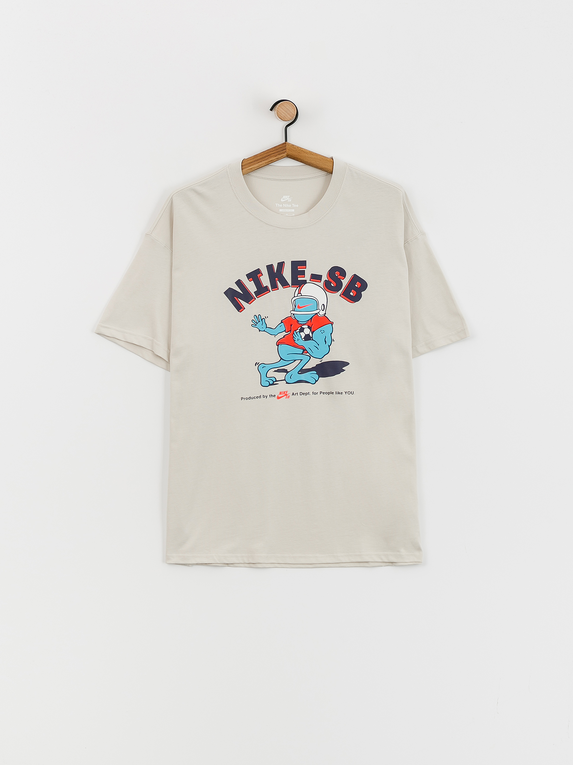 Tričko Nike SB Sports Guy (light bone)