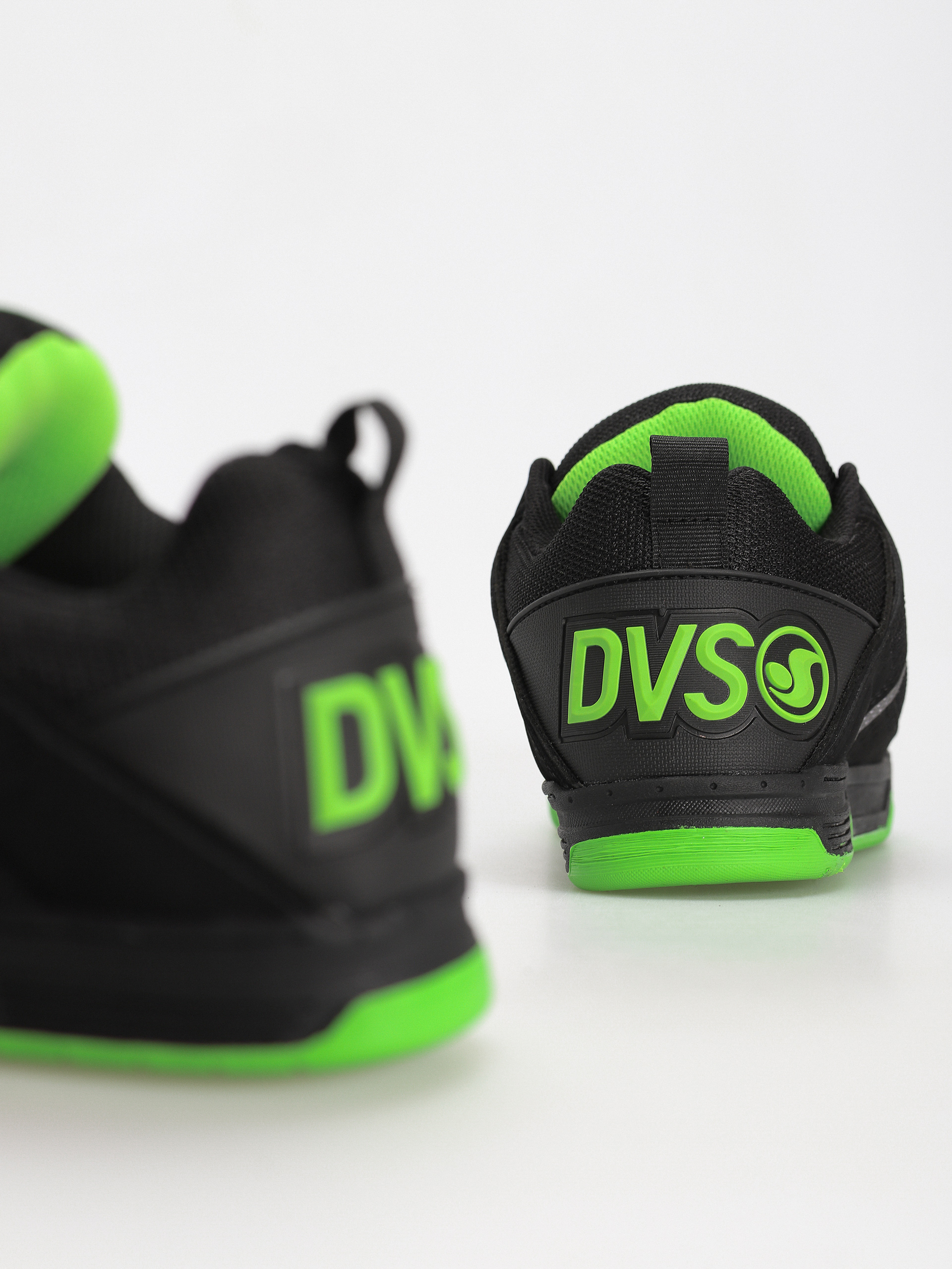 Boty DVS Comanche (black charcoal lime nubuck)