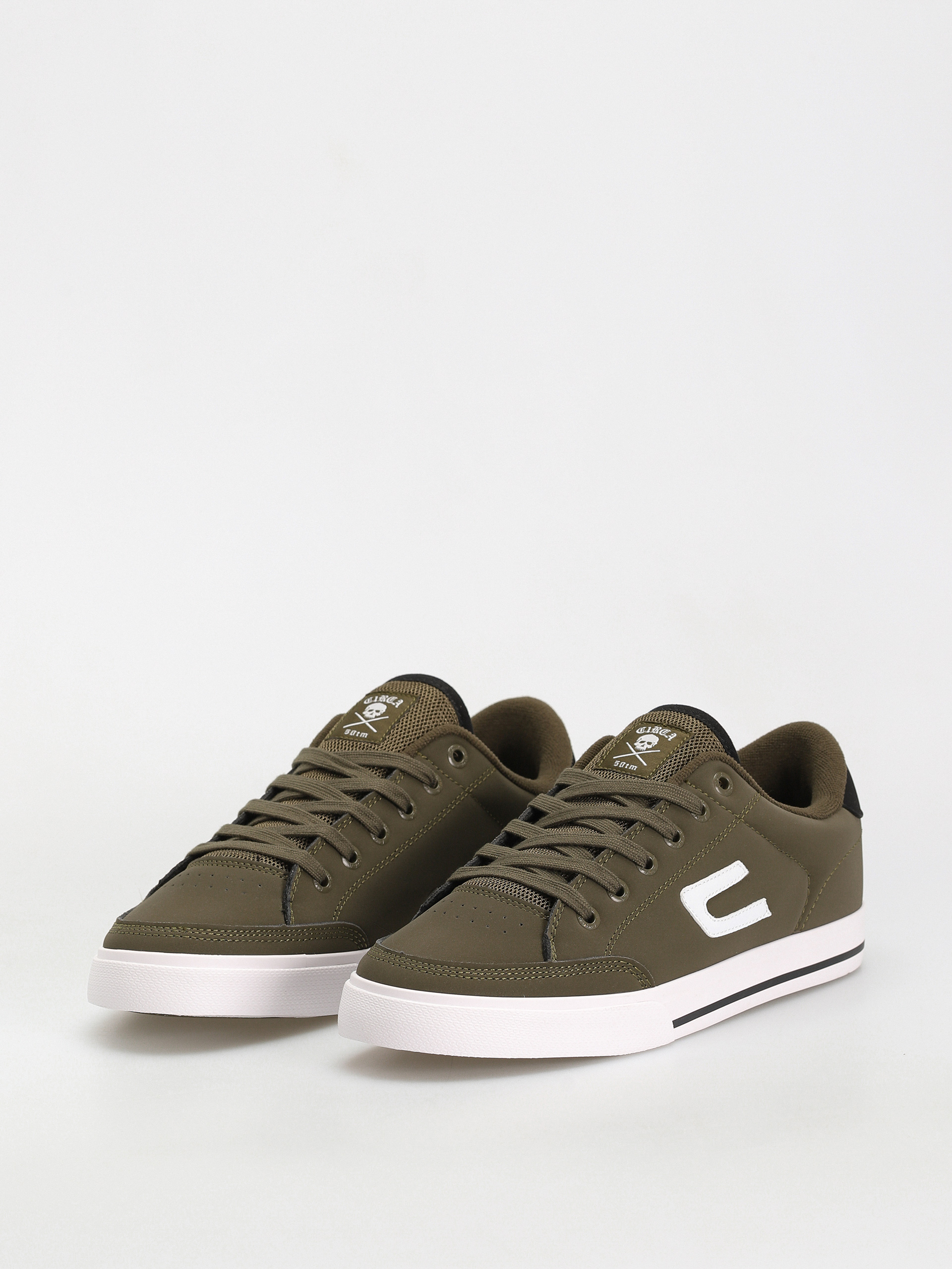 Boty Circa 50 Tm (military olive/black/white)