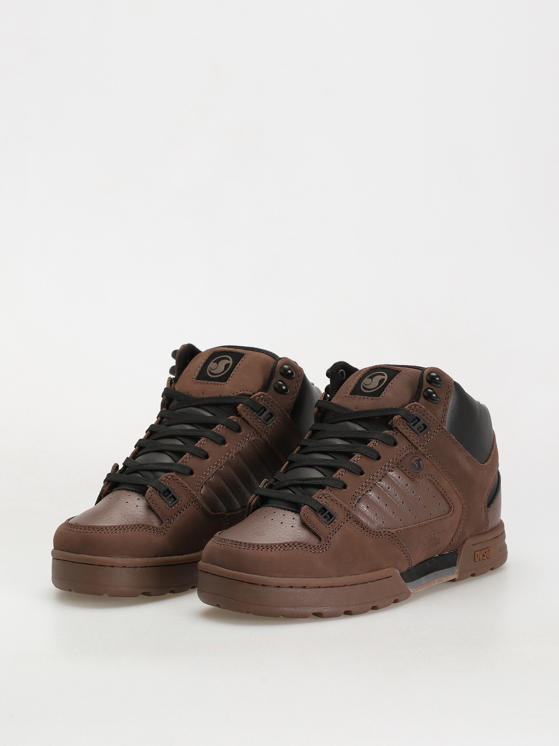 Boty DVS Militia Boot (brown black gum nubuck)