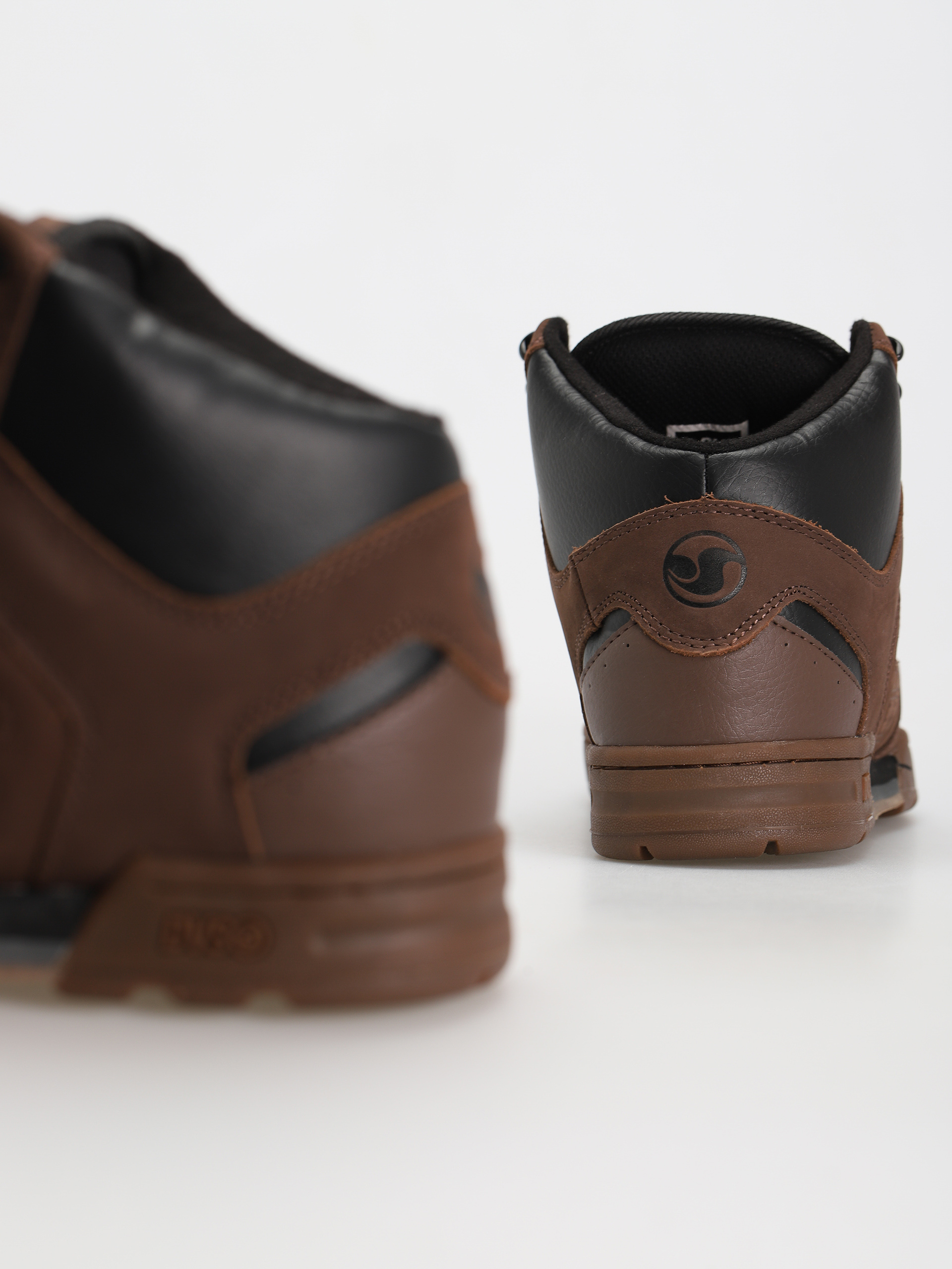 Boty DVS Militia Boot (brown black gum nubuck)