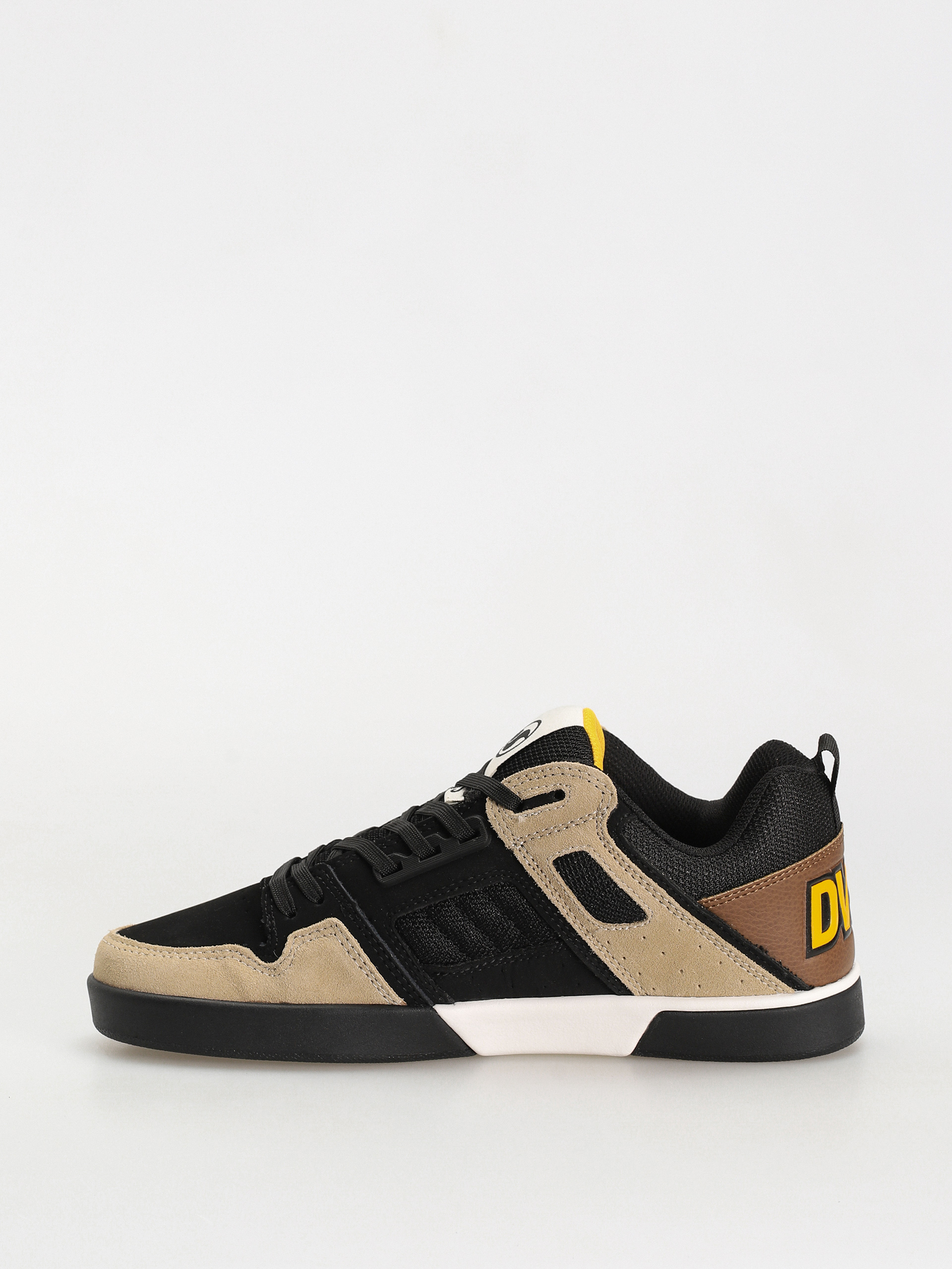 Boty DVS Comanche 2.0+ (black tan yellow suede)