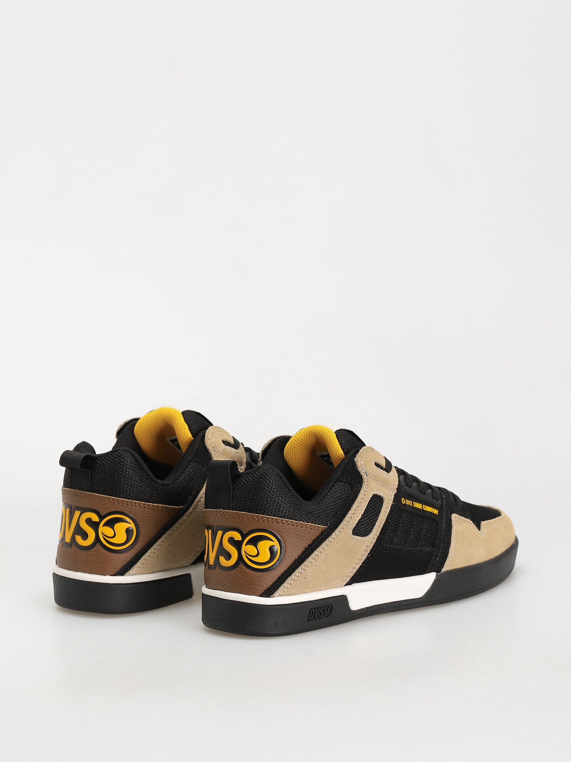 Boty DVS Comanche 2.0+ (black tan yellow suede)