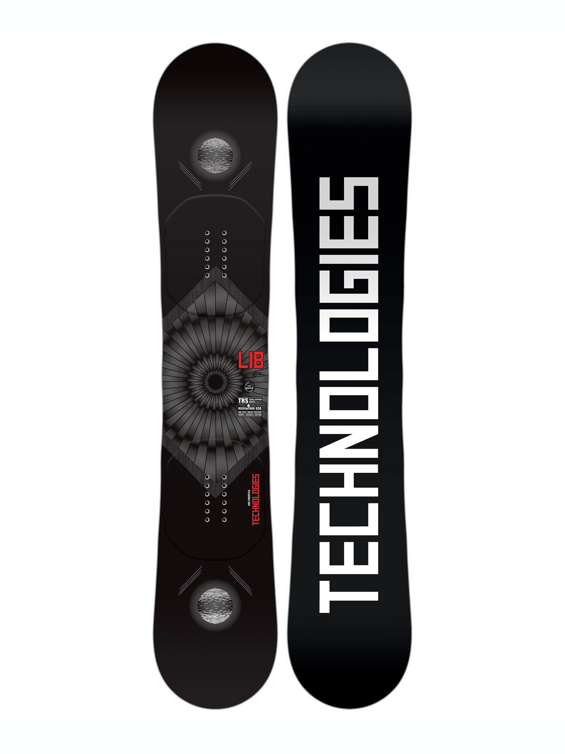 Snowboard Lib Tech Trs (black/white)