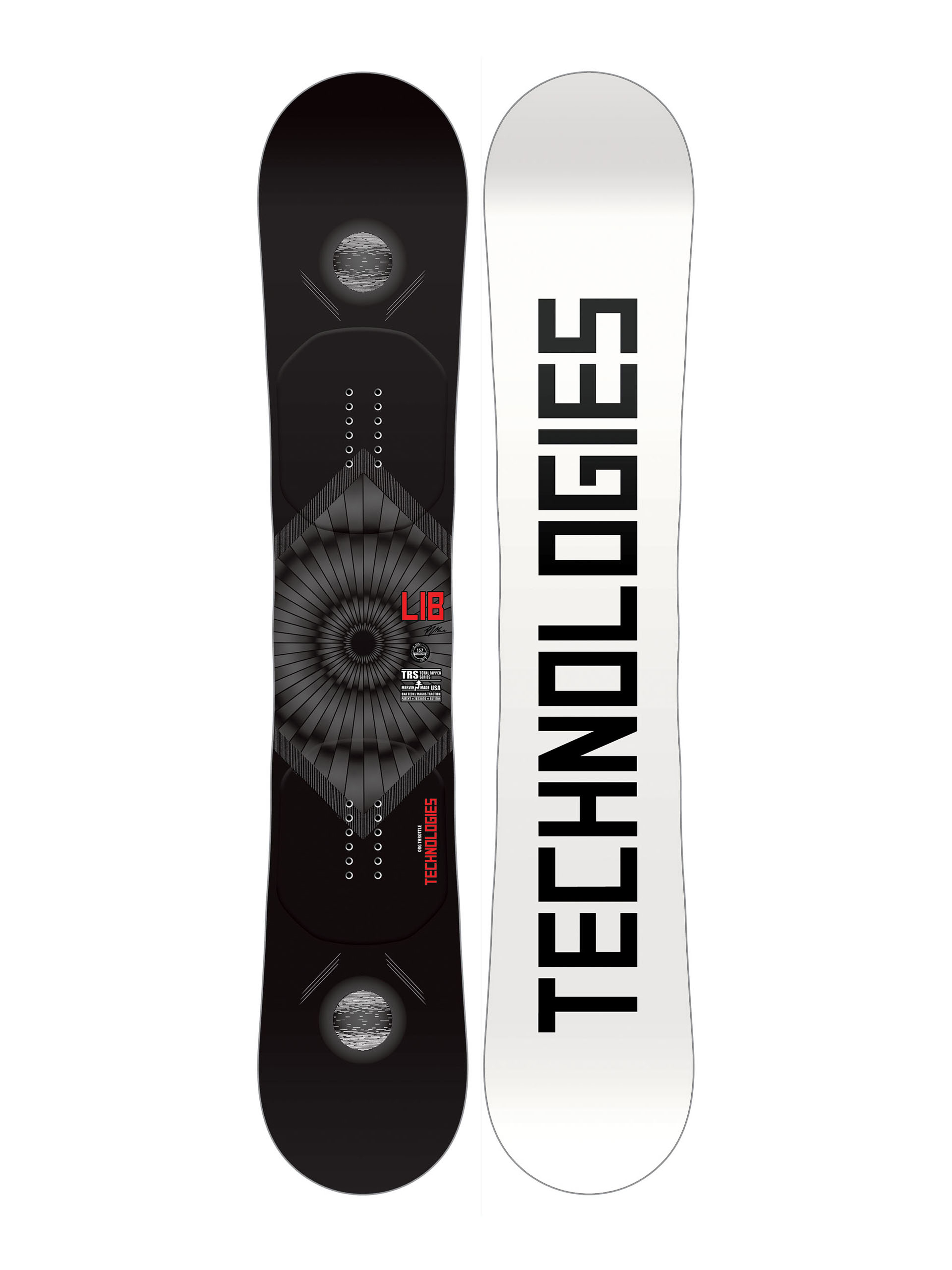 Pánská Snowboard Lib Tech Trs (white/black)