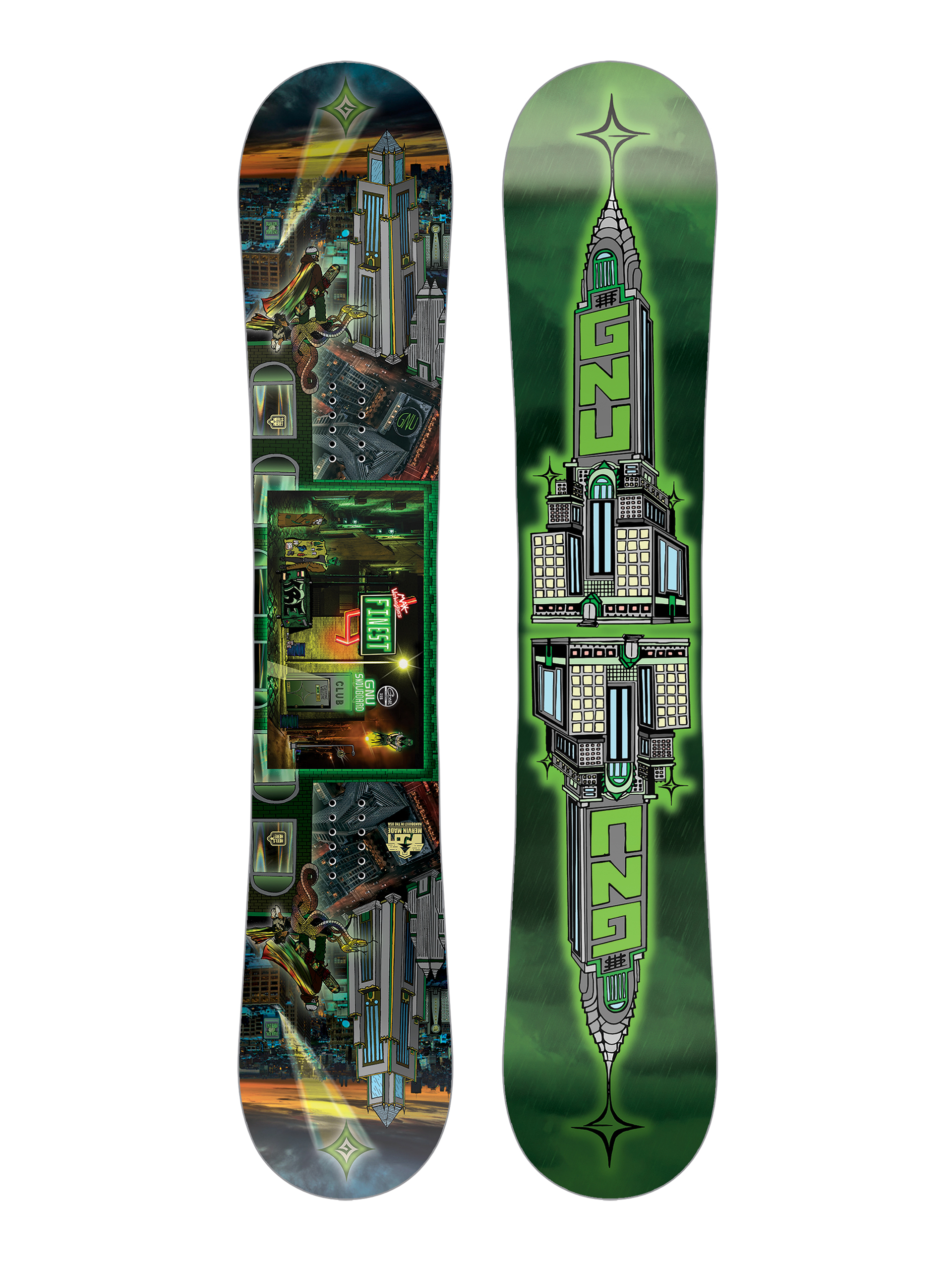 Pánská Snowboard Gnu Finest 