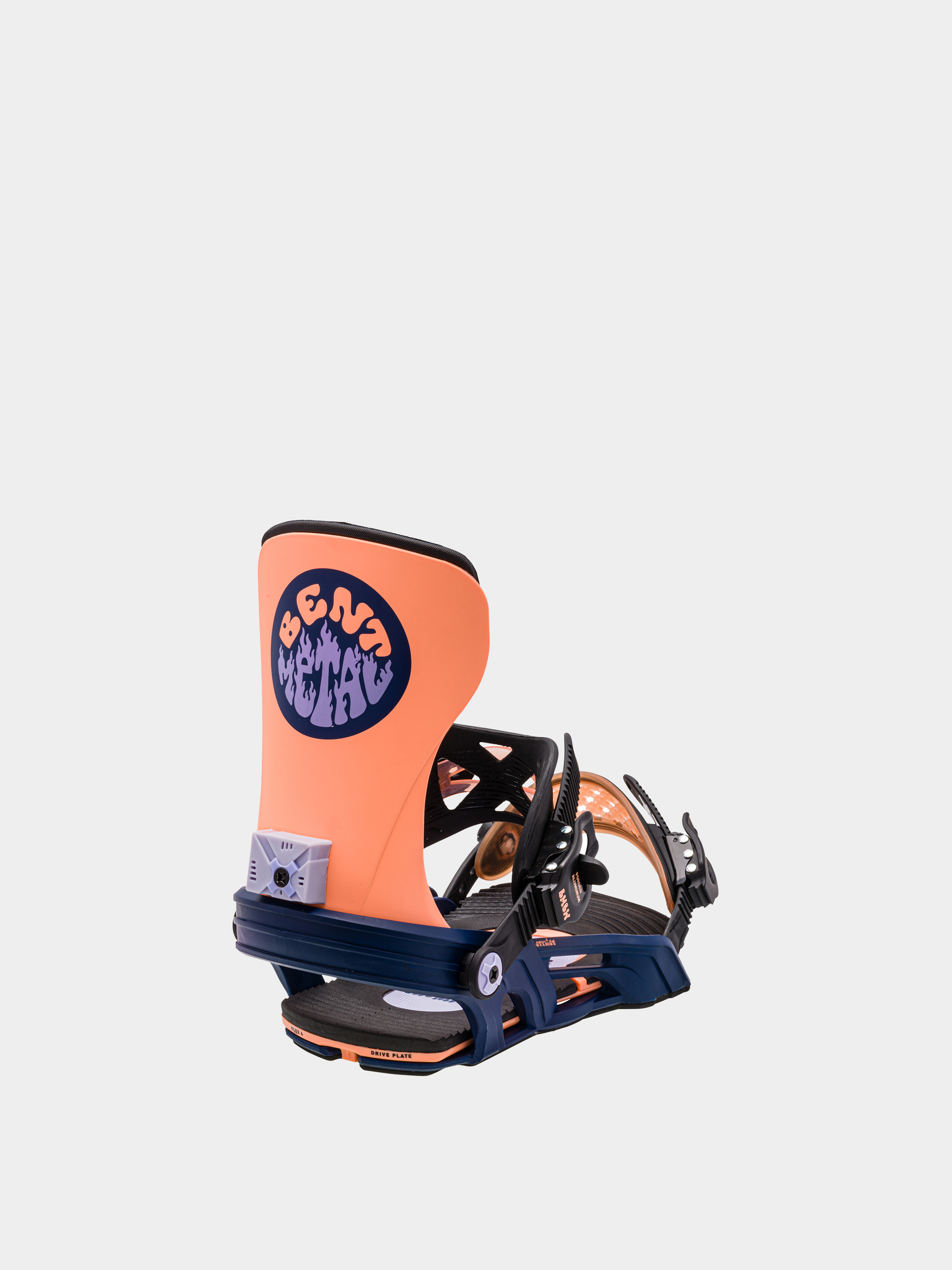 Snowboardové vázání Bent Metal Stylist Wmn (orange/blue)