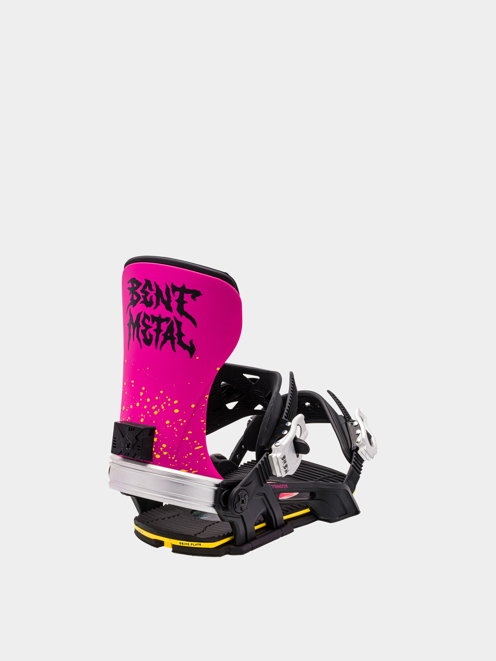 Pánské Snowboardové vázání Bent Metal Transfer (black/pink)