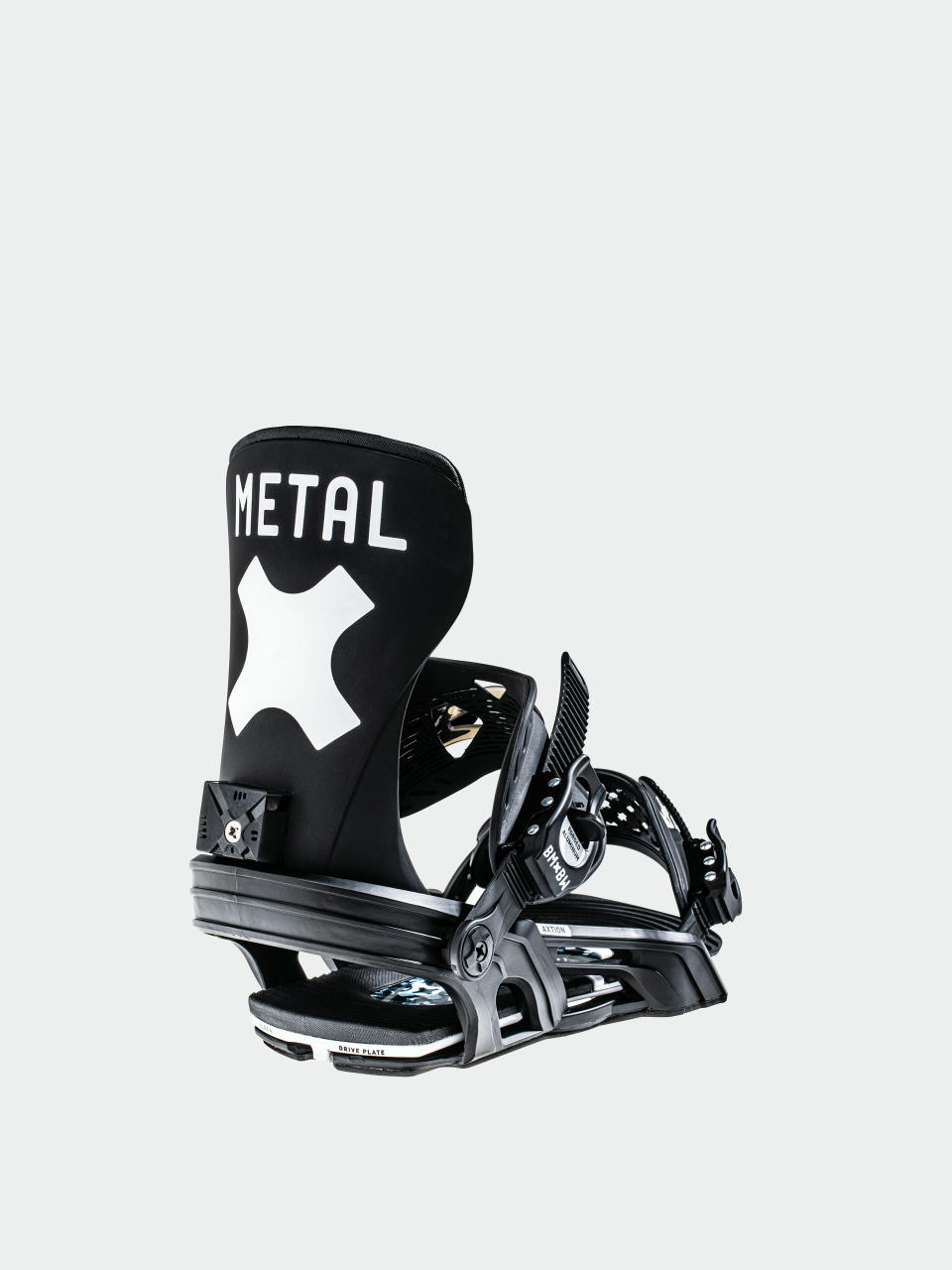 Snowboardové vázání Bent Metal Axtion (black)