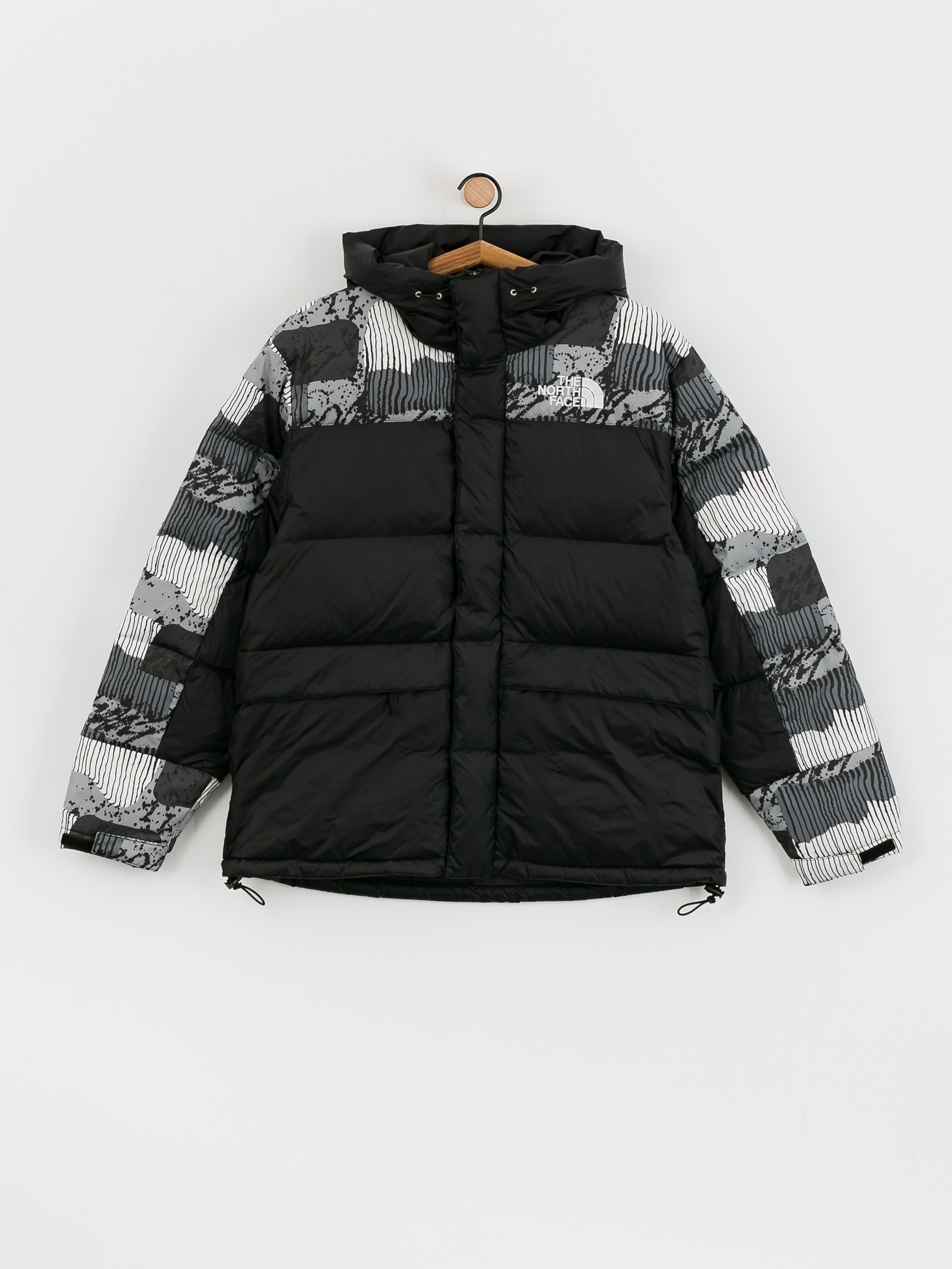 Bunda The North Face Hmlyn Down Parka (tnf black abst ysmp/nfb)